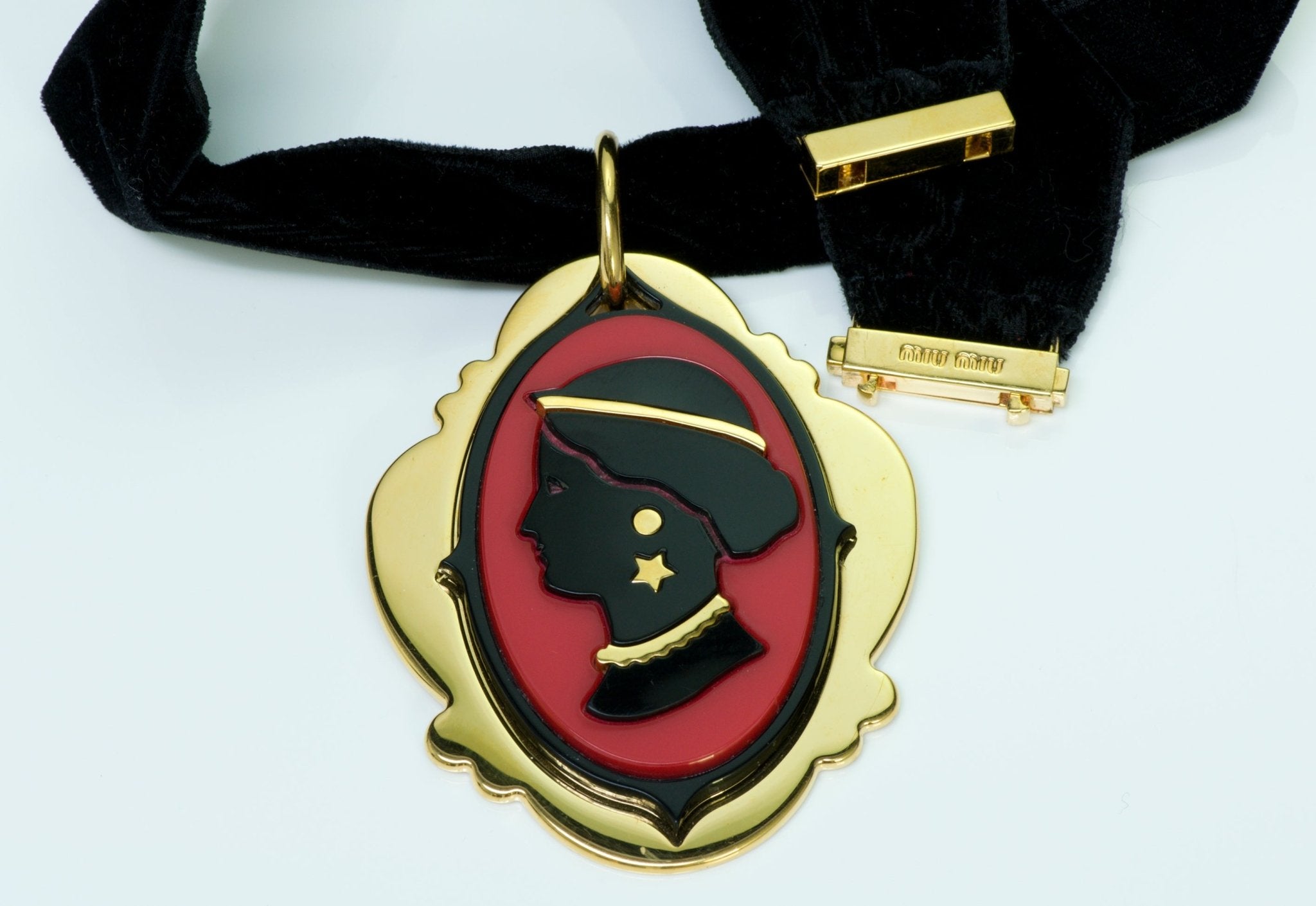 Miu Miu Spring 2012 Cameo Necklace
