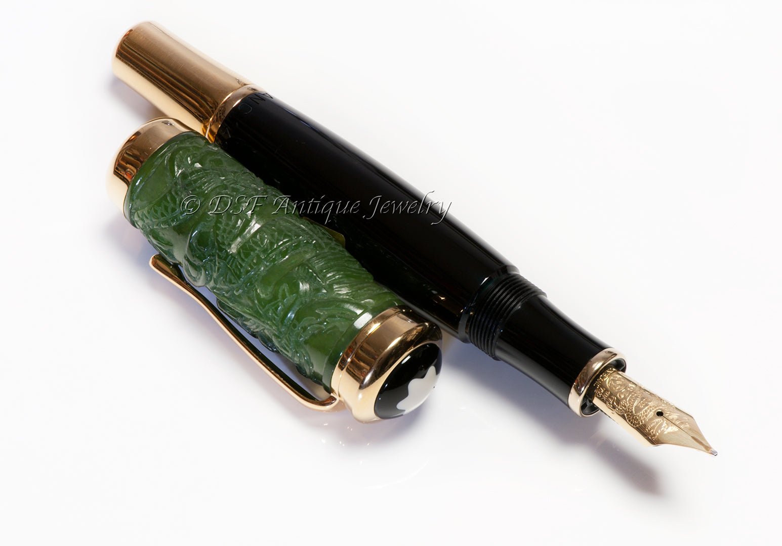 Montblanc Jade Dragon Qing Dynasty Limited Edition Fountain Pen