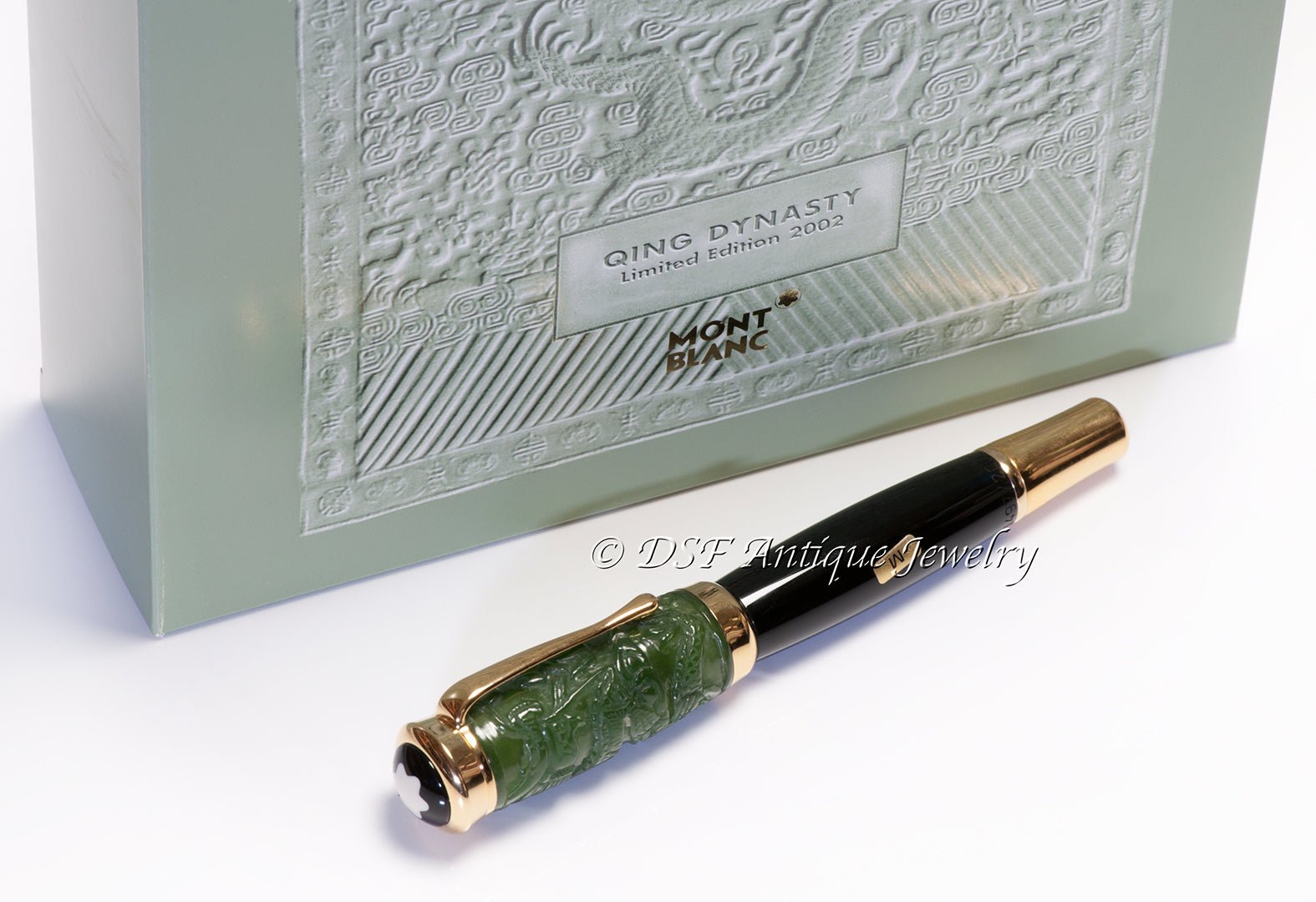 Montblanc Jade Dragon Qing Dynasty Limited Edition Fountain Pen