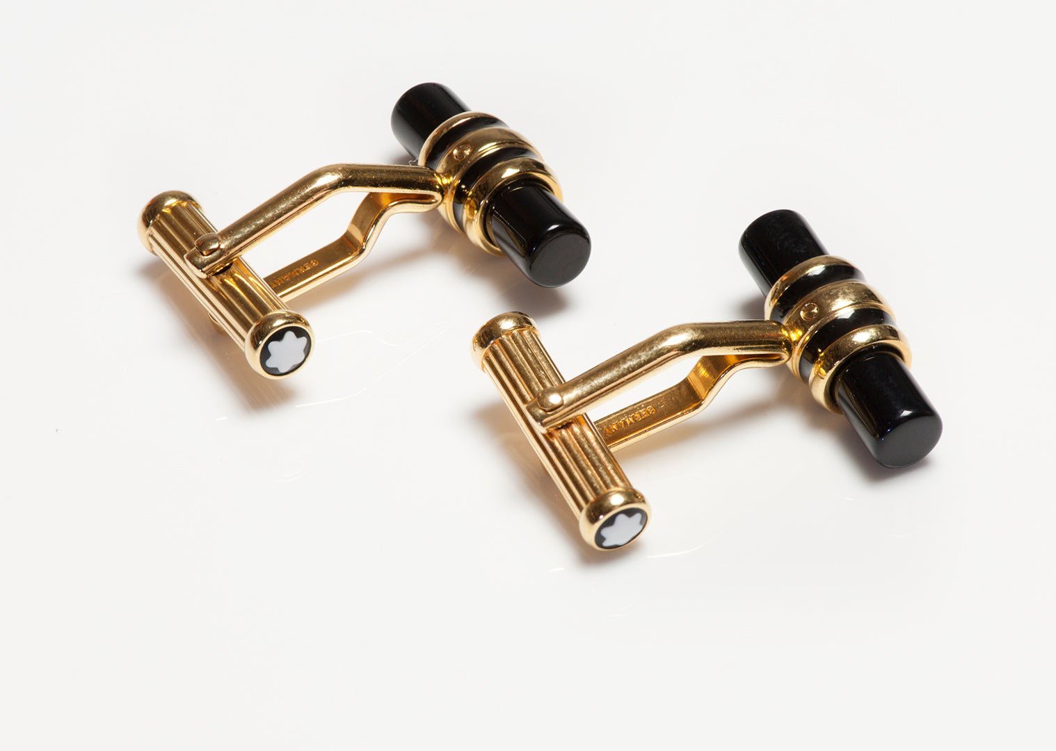 Montblanc Meisterstuck Bar Onyx Cufflinks