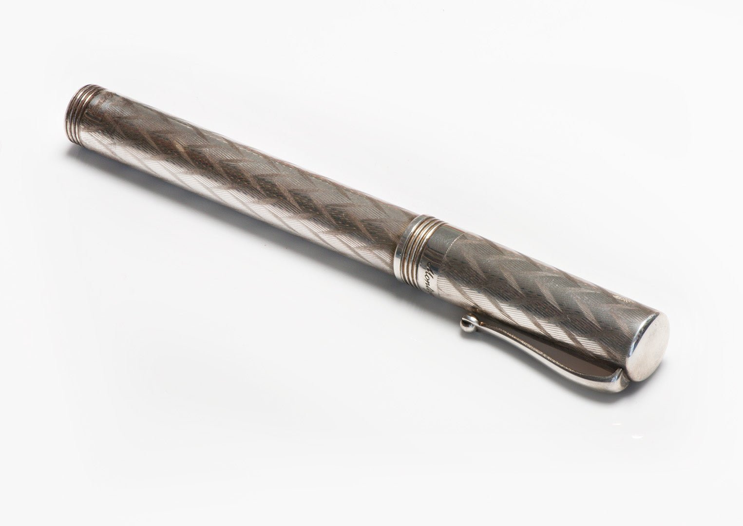 Montegrappa Engraving Silver Fountain Pen