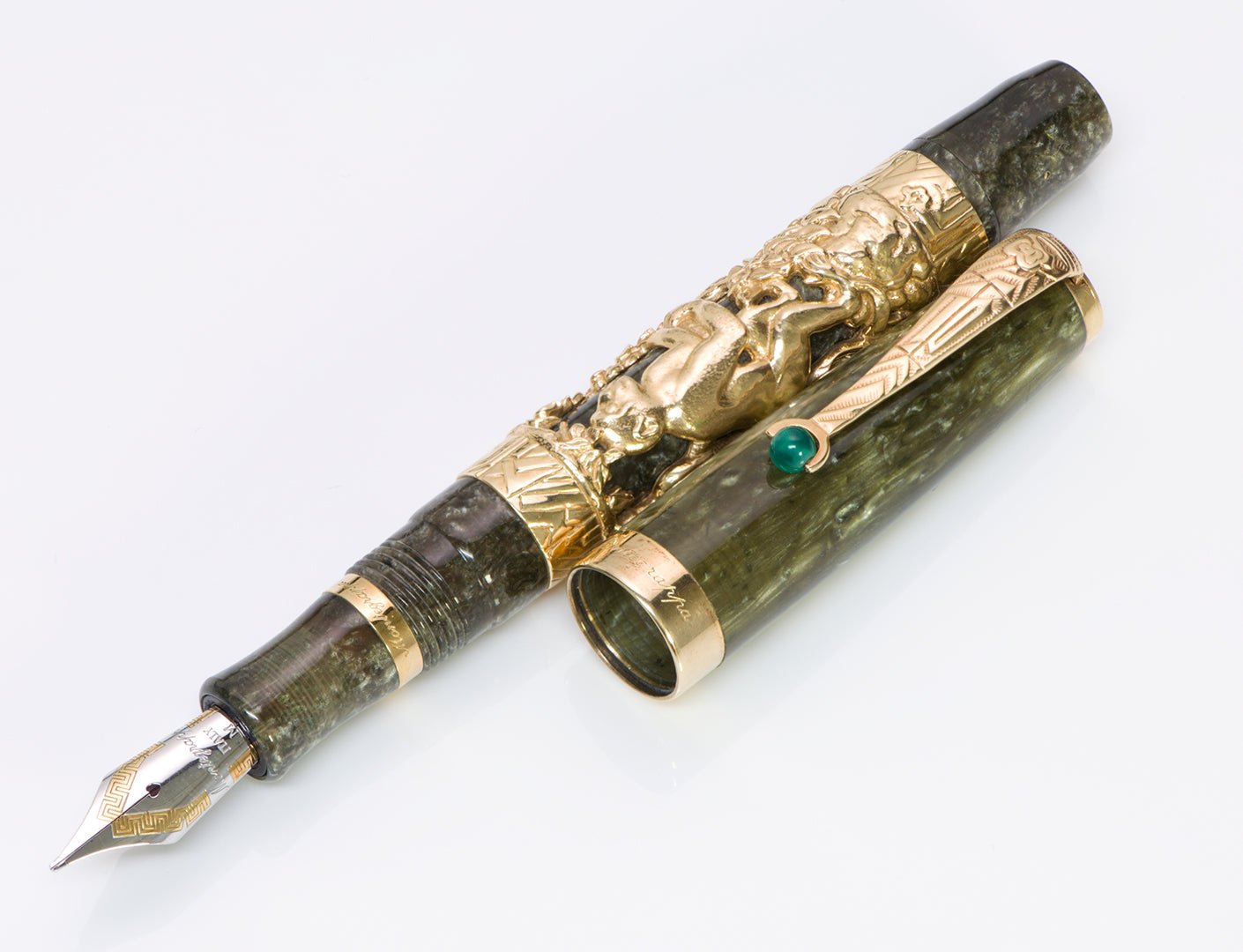 Montegrappa Zodiac Monkey 18K Gold Fountain Pen