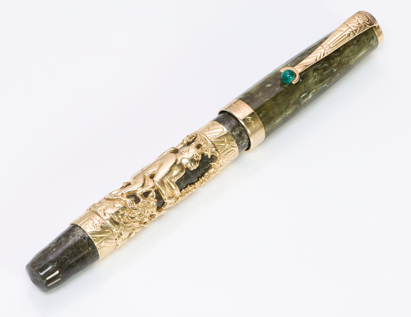 Montegrappa Zodiac Monkey 18K Gold Fountain Pen