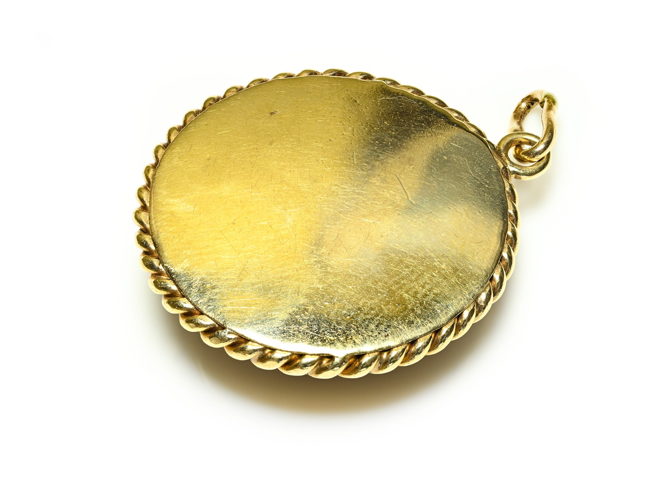 Antique Victorian Carved Red Jasper Moon Face Pendant in 14K Gold