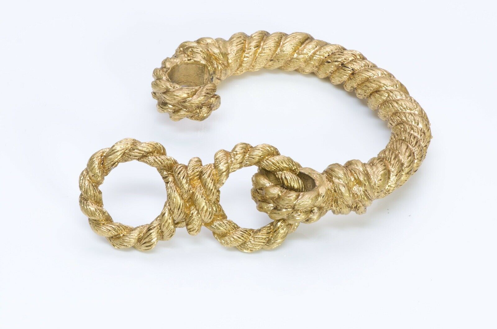 Nina Ricci Paris Infinity Rope Cuff Bracelet