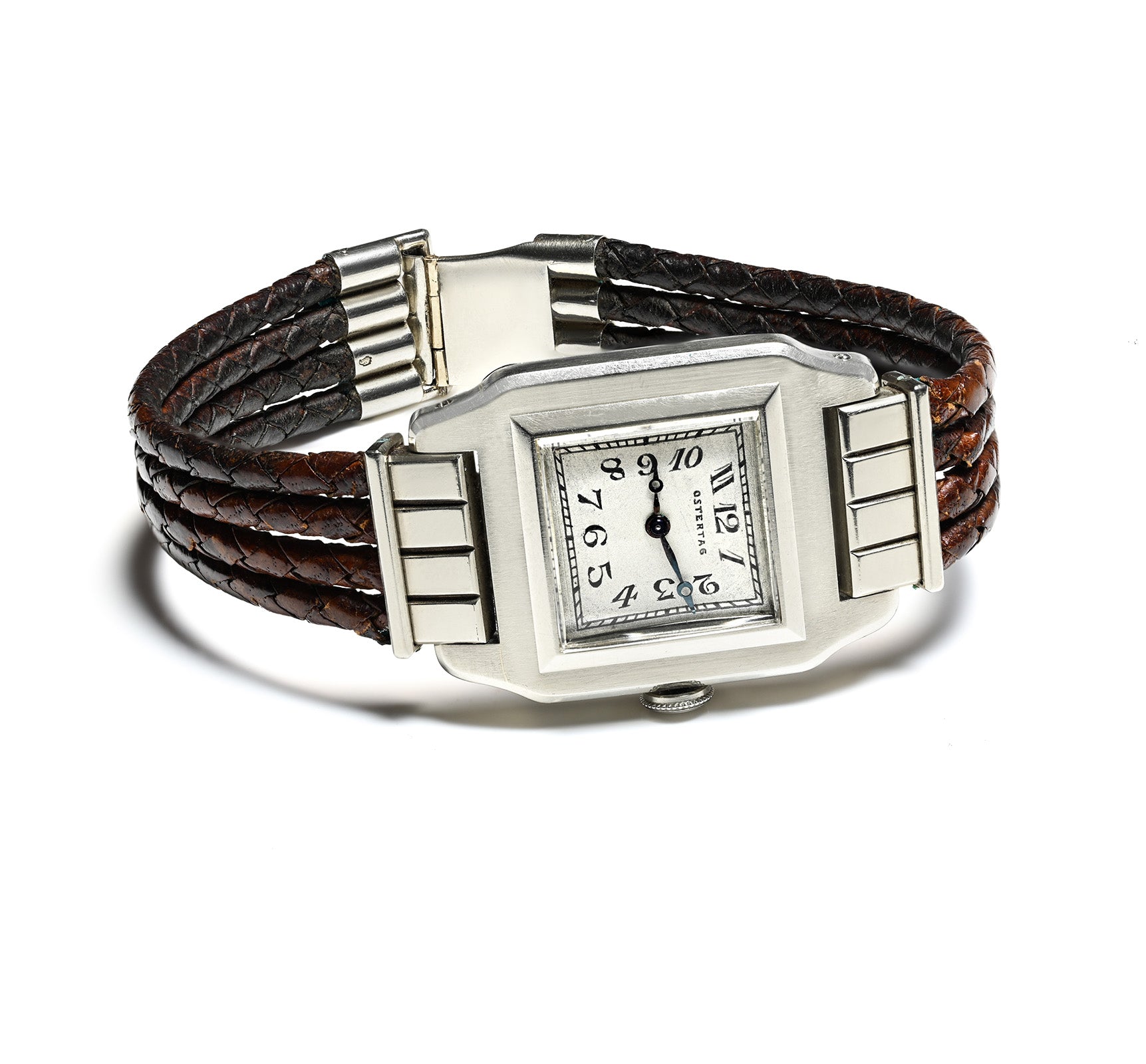 Ostertag 18K Gold Art Deco Men's Watch