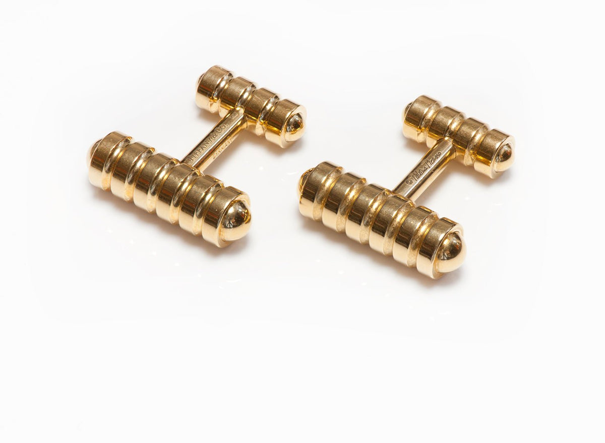 Paloma Picasso Tiffany & Co. 18K Yellow Gold Cufflinks