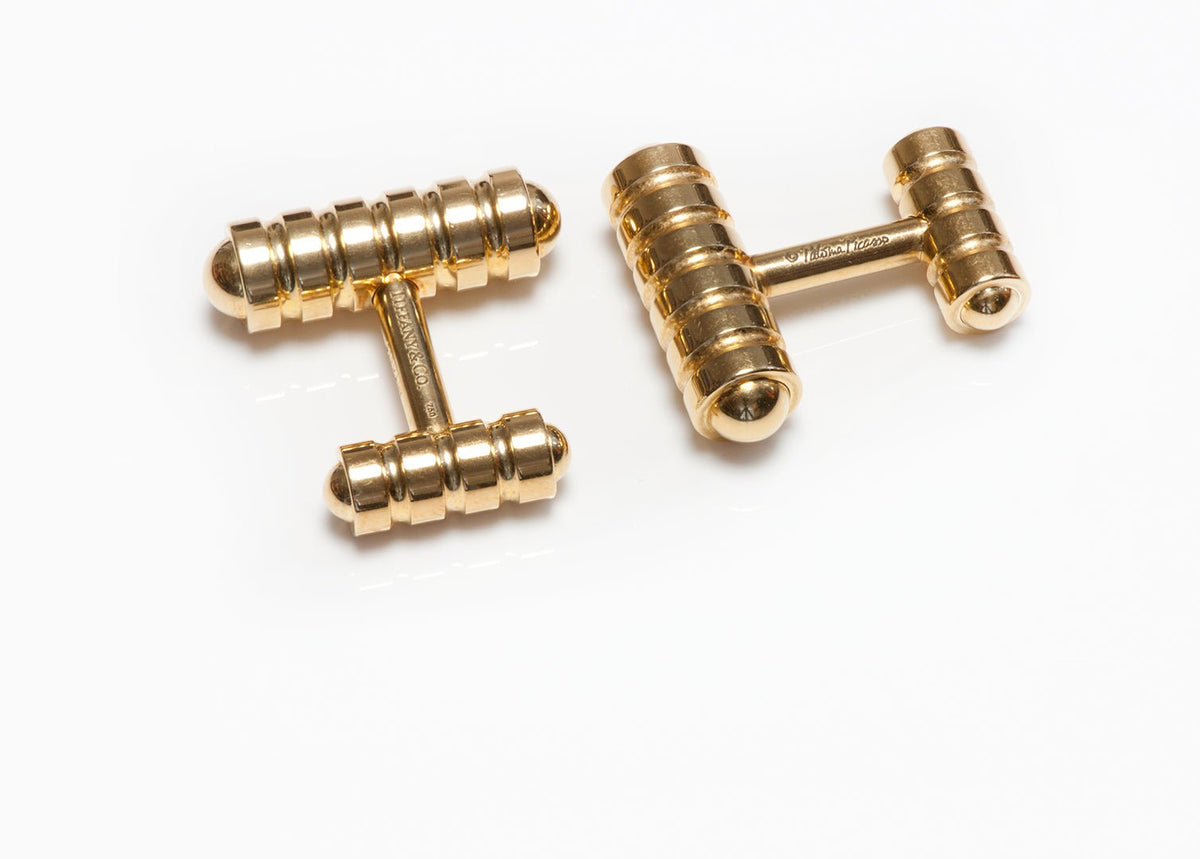 Paloma Picasso Tiffany & Co. 18K Yellow Gold Cufflinks