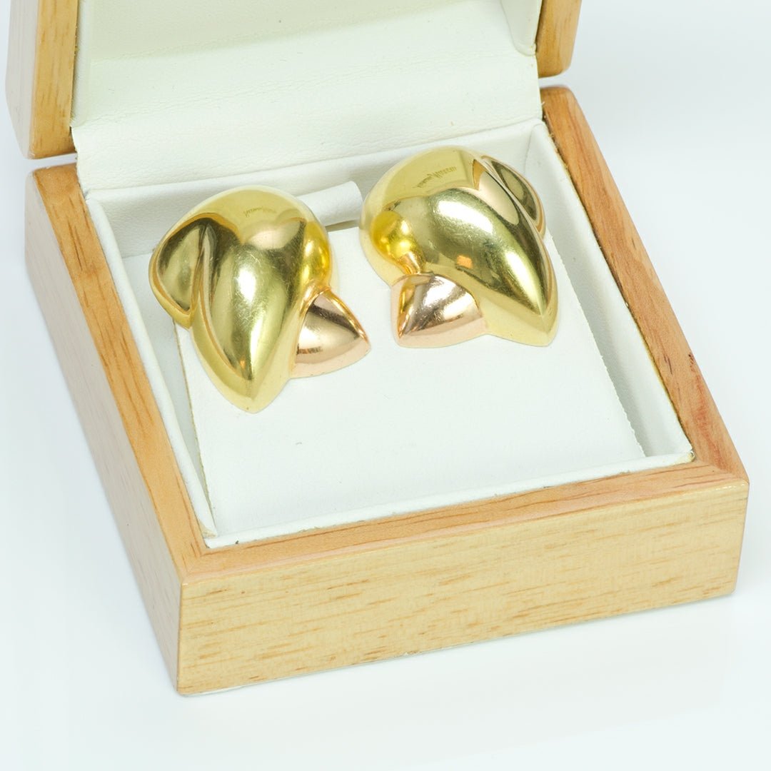 Patricia Von Musulin 18K Yellow & Rose Gold Earrings