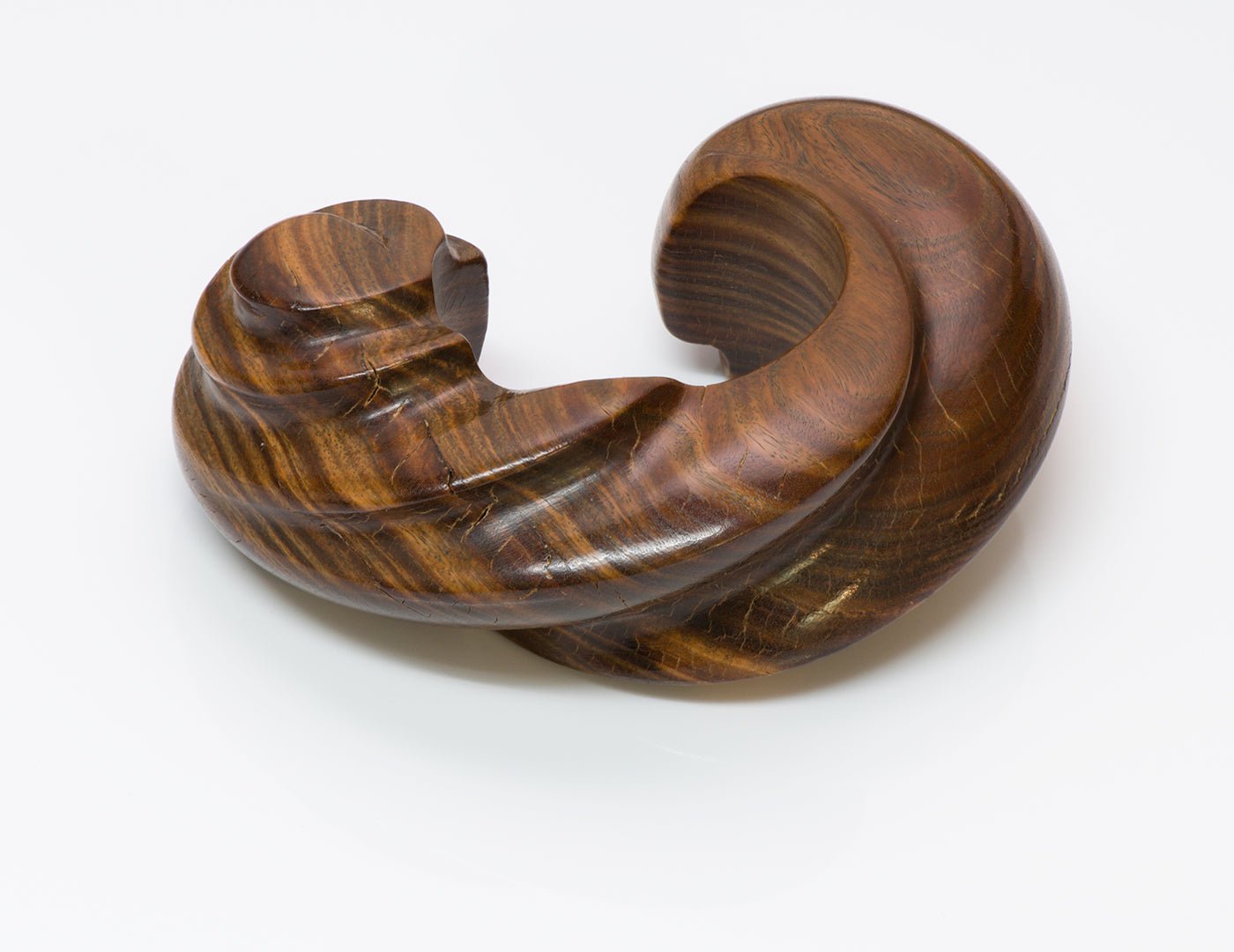 Patricia Von Musulin Ram Heads Wood Cuff Bracelet