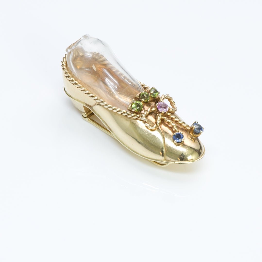 Paul Flato Gold Brooch