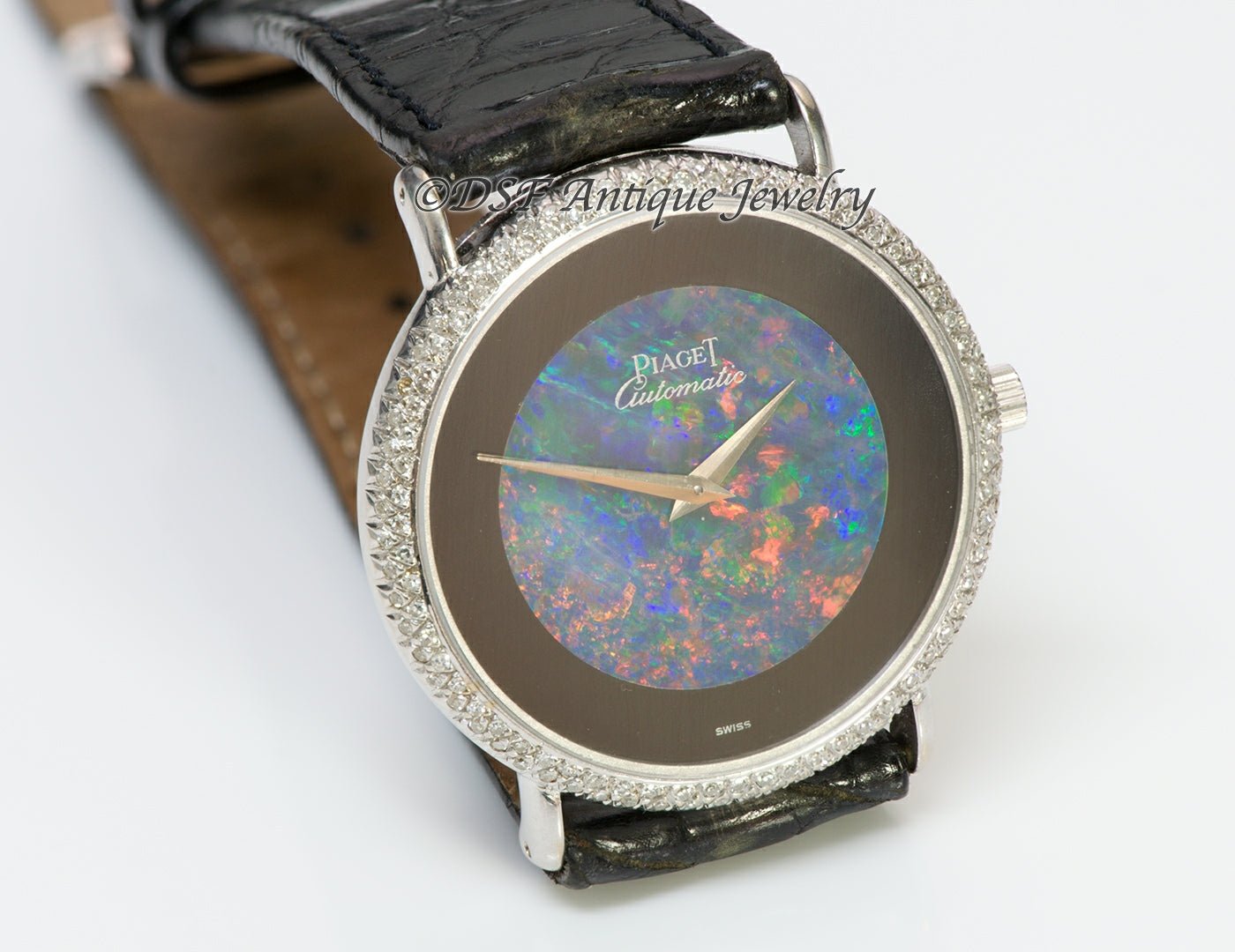 Piaget Black Opal 18K Gold Diamond Automatic Watch