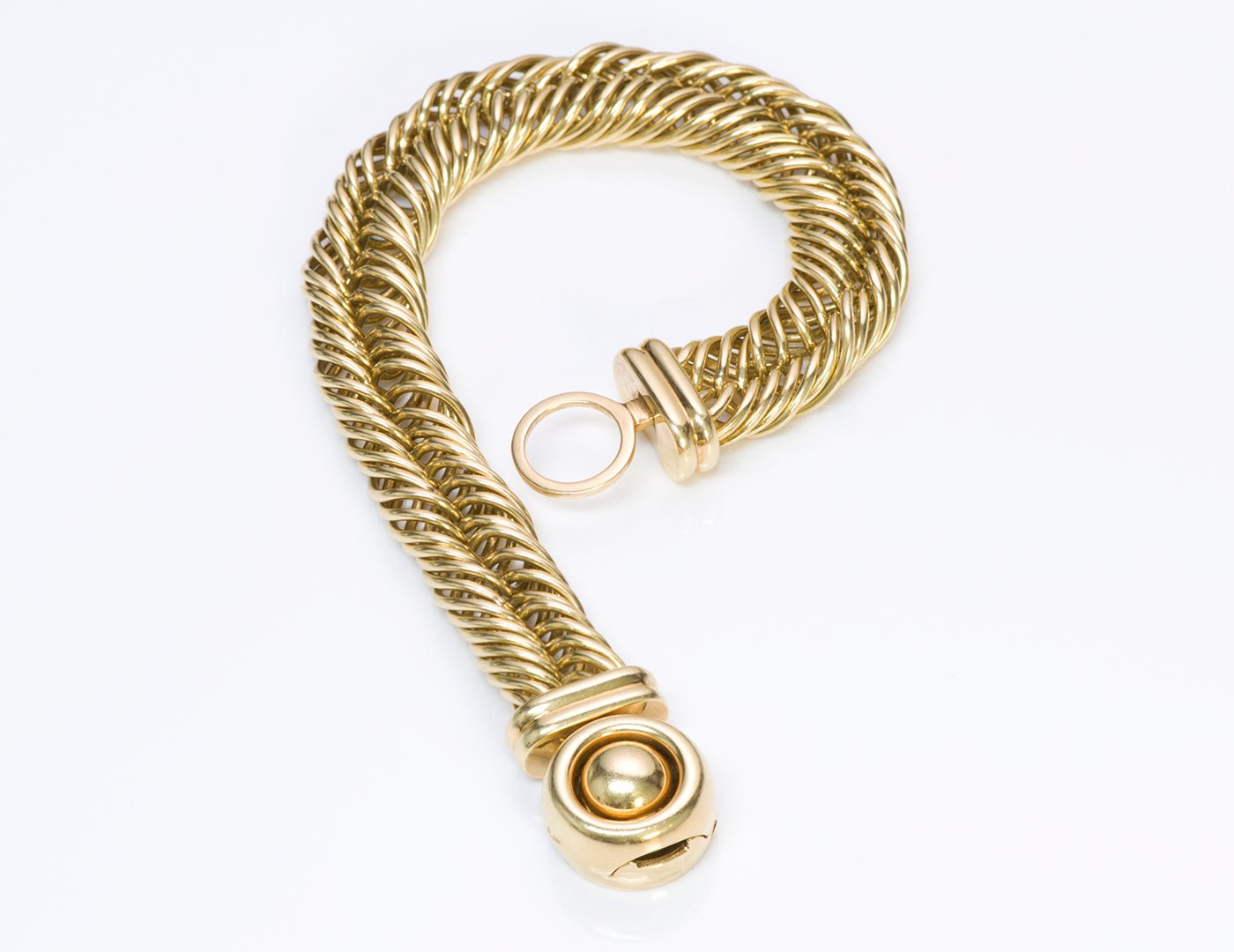 Pomellato 18K Yellow Gold Link Bracelet