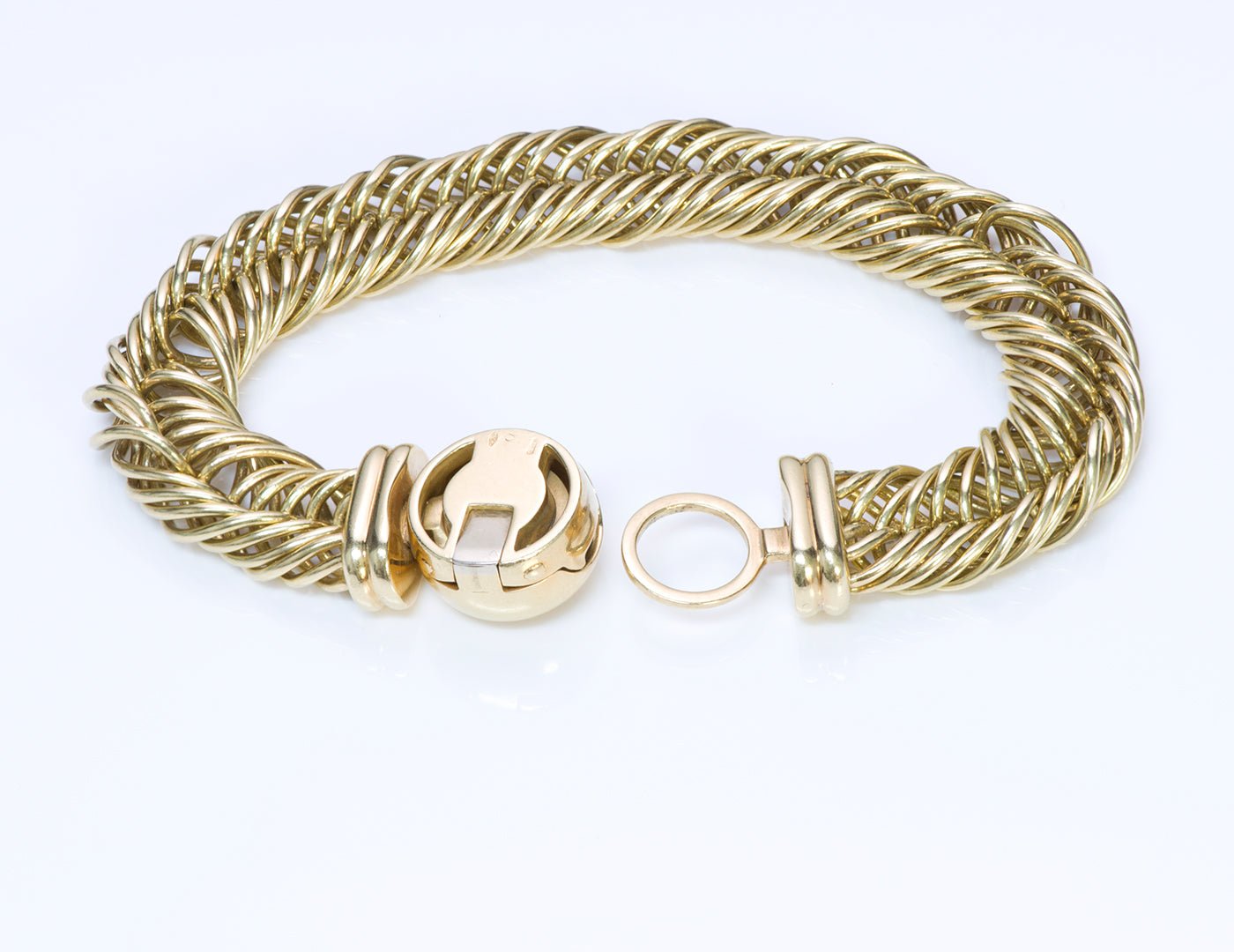Pomellato 18K Yellow Gold Link Bracelet