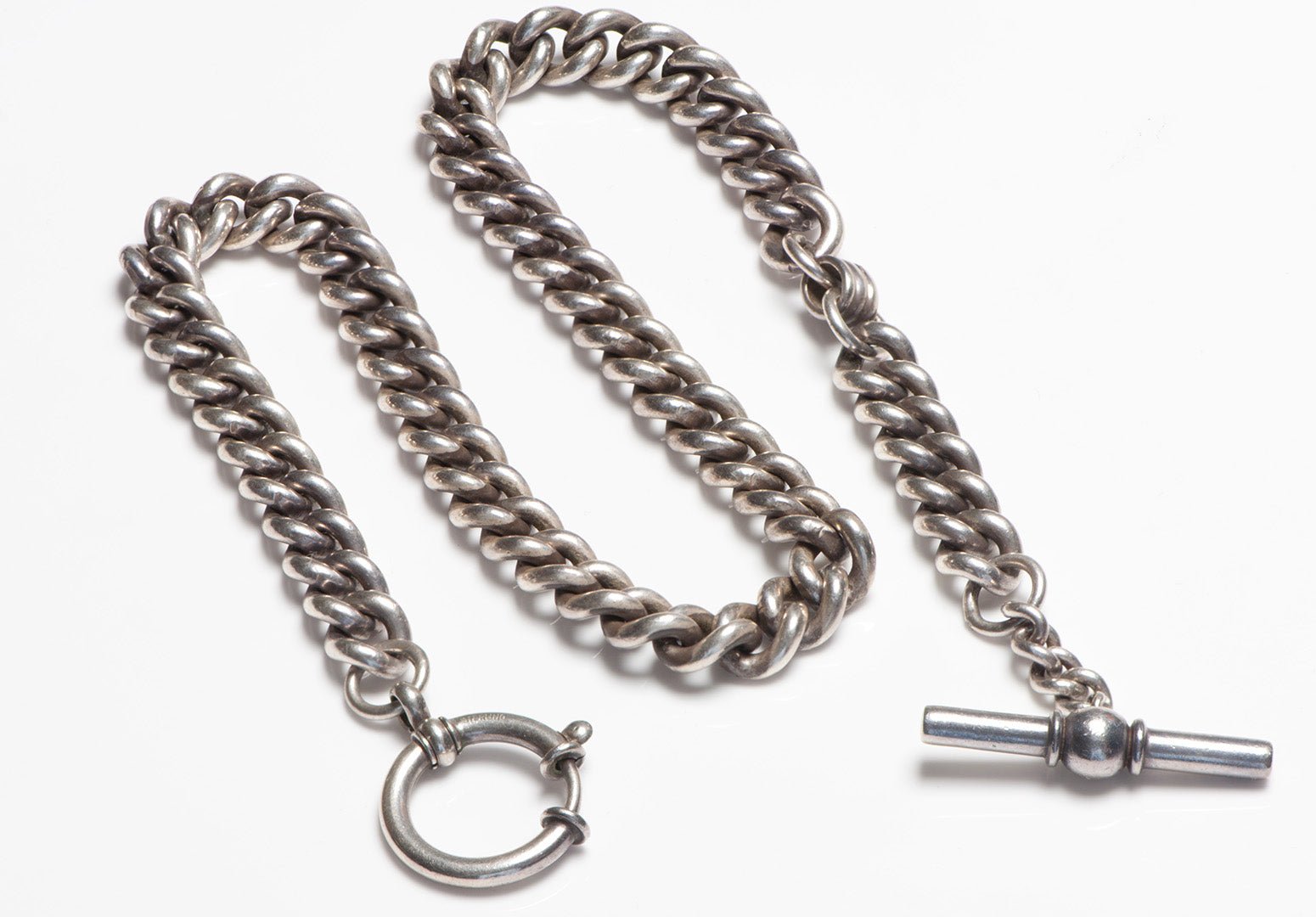 Ralph Lauren Silver Pocket Watch Chain/Necklace