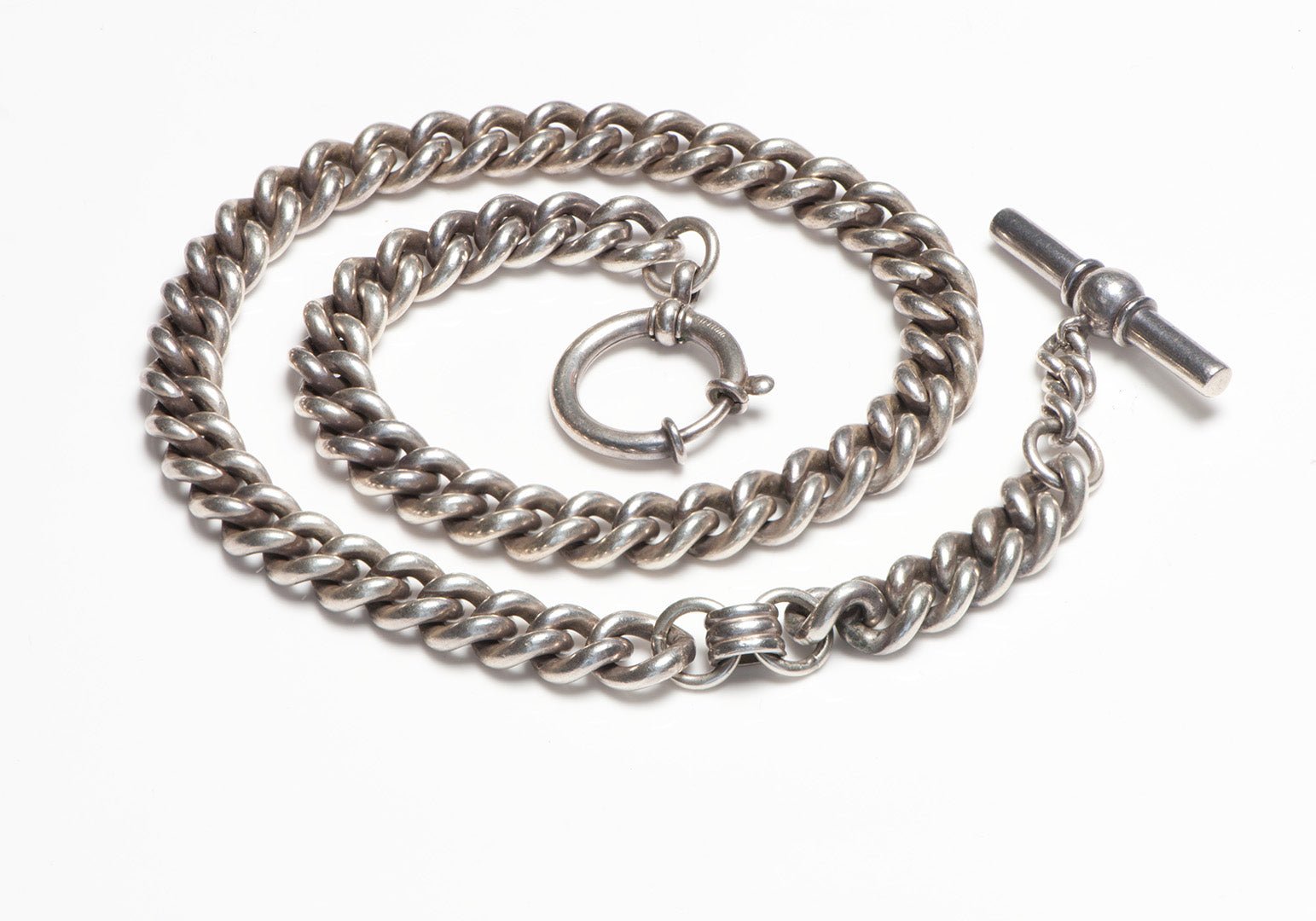Ralph Lauren Silver Pocket Watch Chain/Necklace