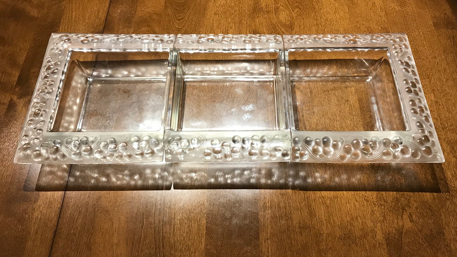 Rene Lalique Bowls Jardiniere Table Centre Thomery