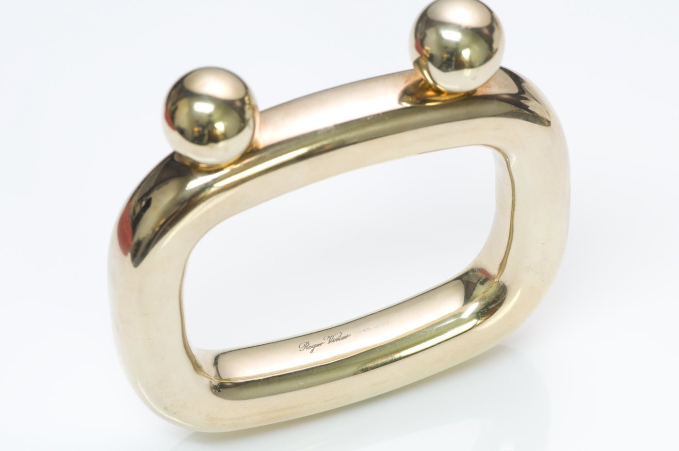 Roger Vivier Tektronic Silver Bracelet