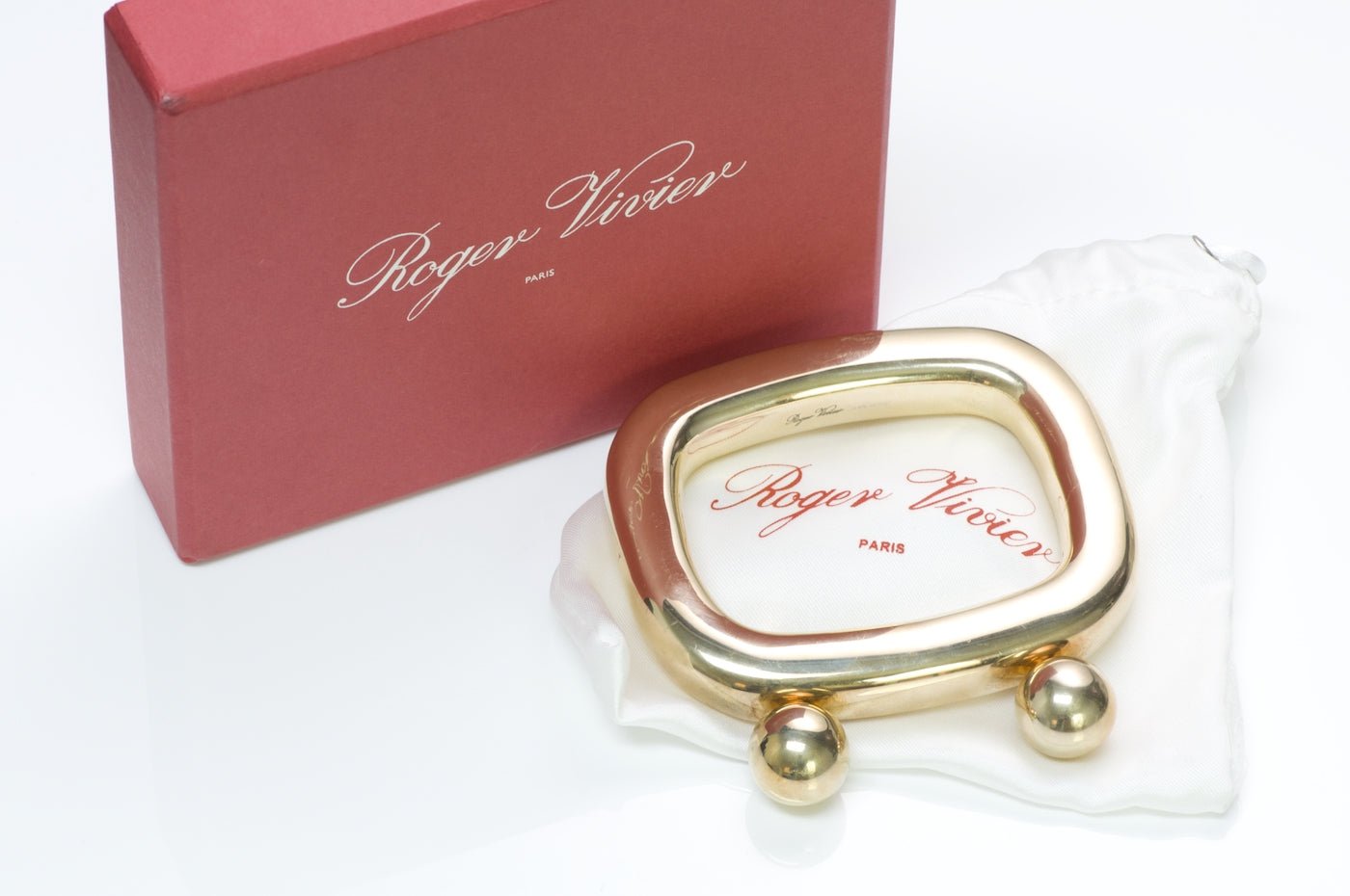 Roger Vivier Tektronic Silver Bracelet