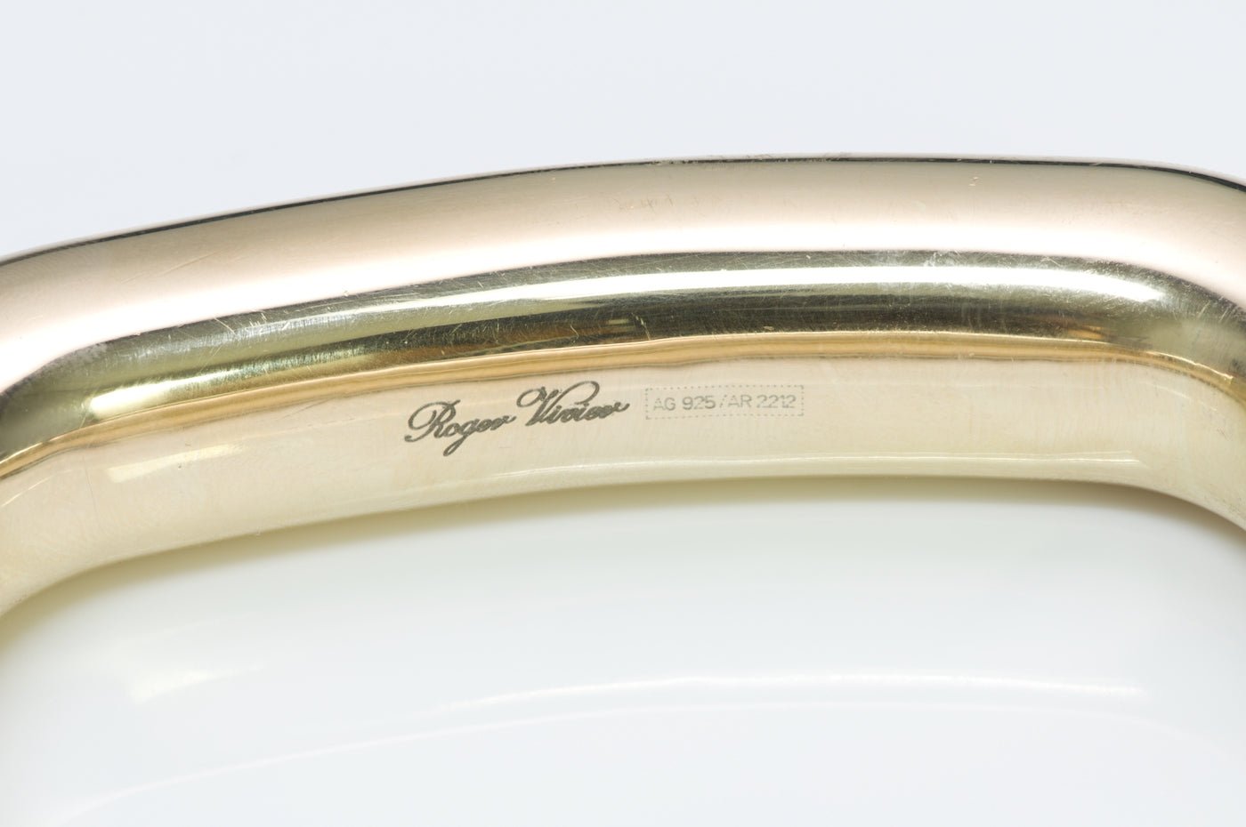 Roger Vivier Tektronic Silver Bracelet