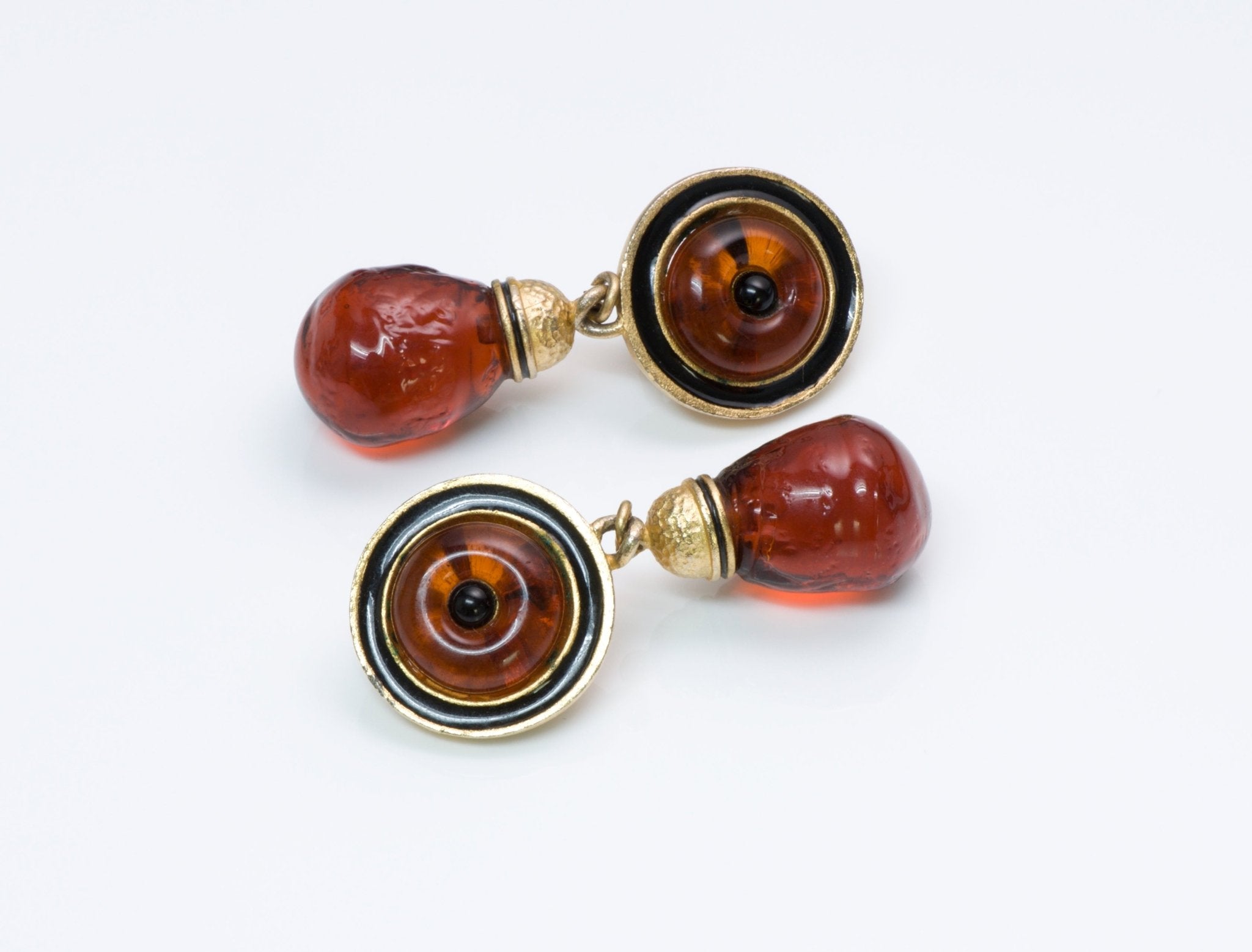 Roxanne Assoulin Glass Enamel Earrings