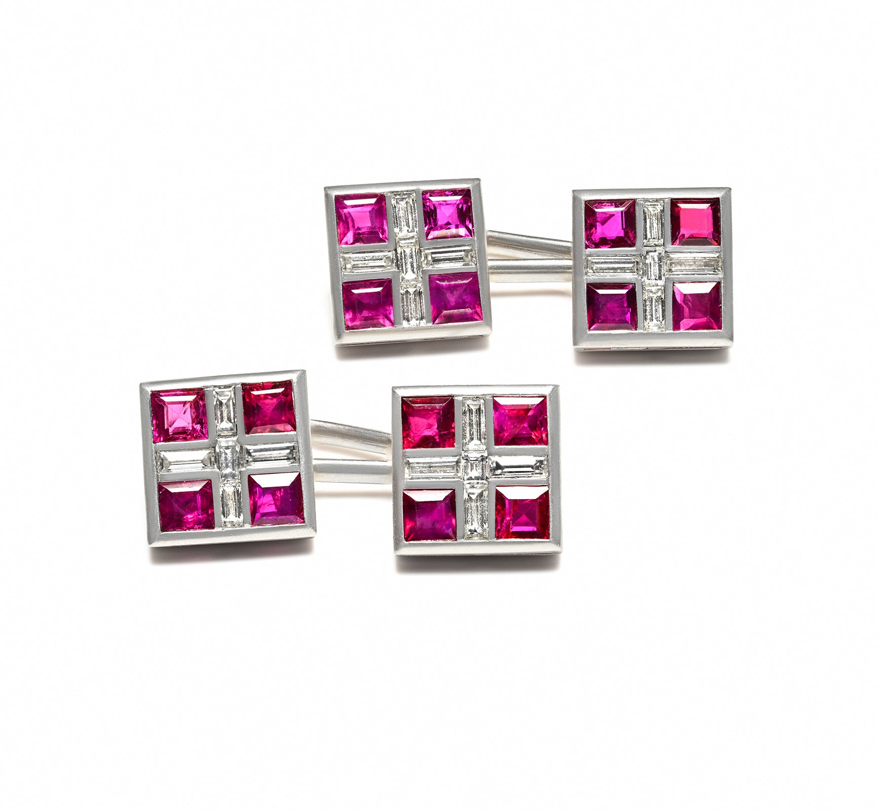 Ruby Diamond Cufflinks