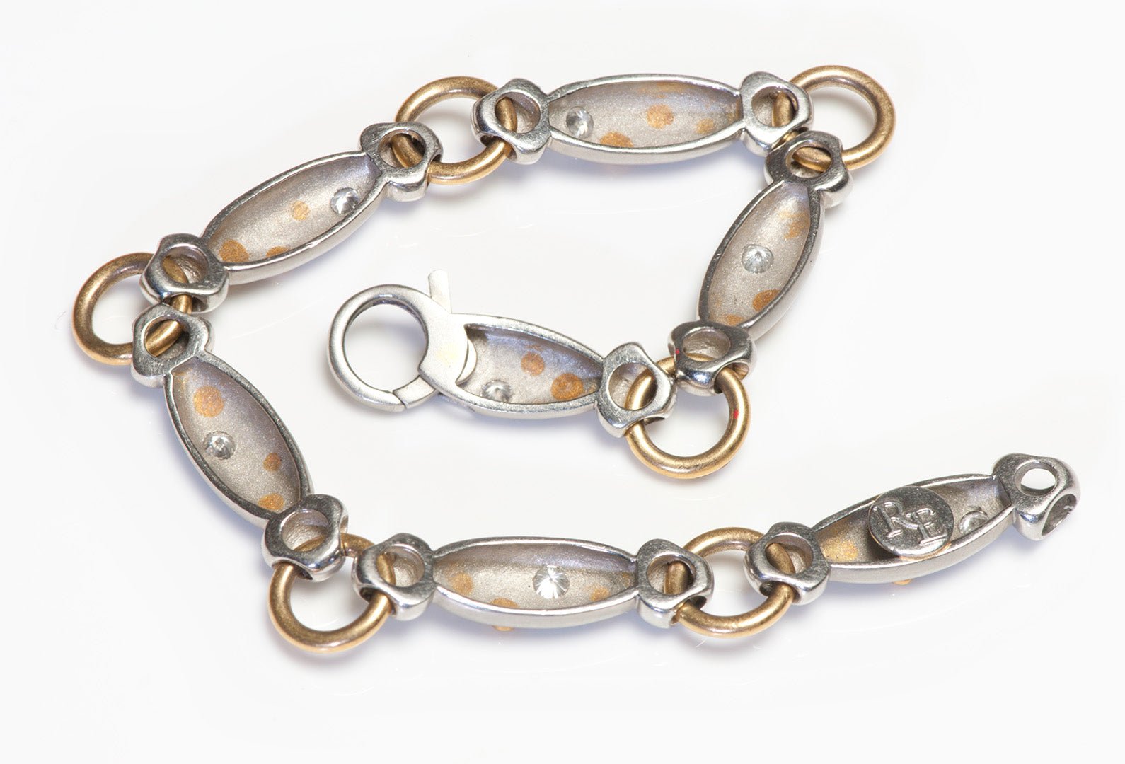 Rudolf Erdel Platinum Gold Diamond Etoile Ladies Bracelet
