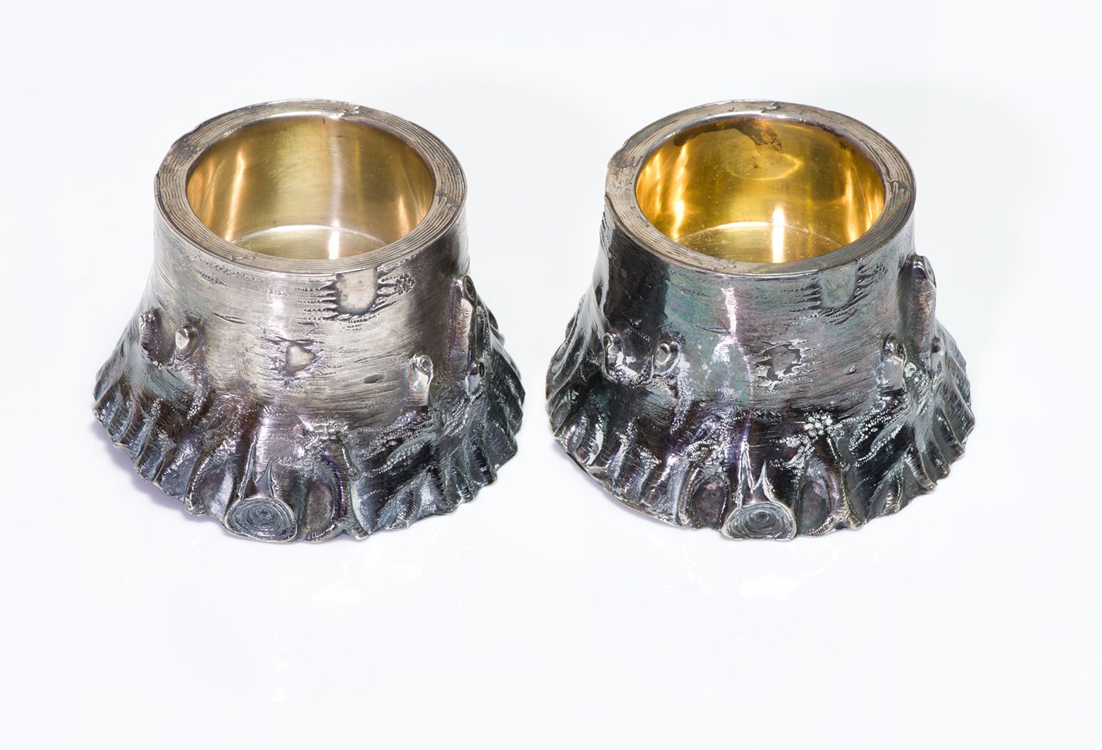 Russian Antique Ivan Petrowitsch Khlebnikov Silver Salts