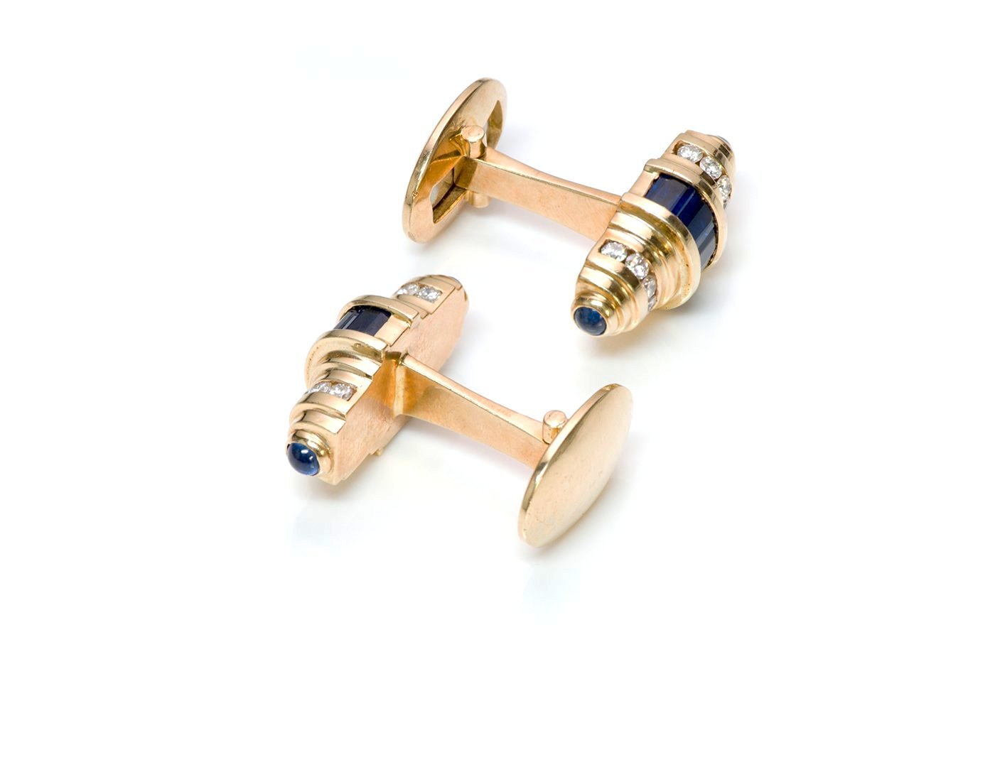Sapphire Diamond Cufflinks