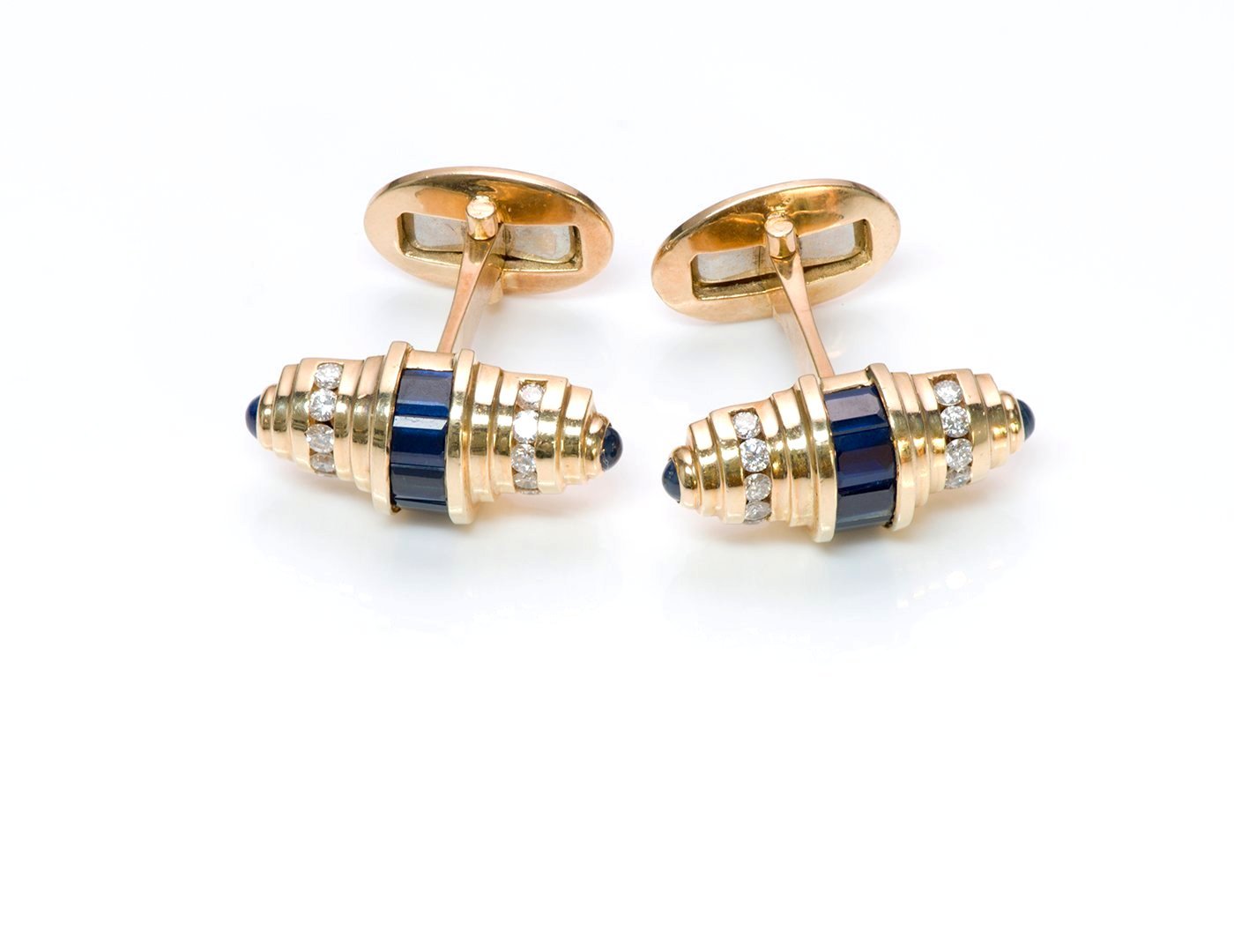 Sapphire Diamond Cufflinks