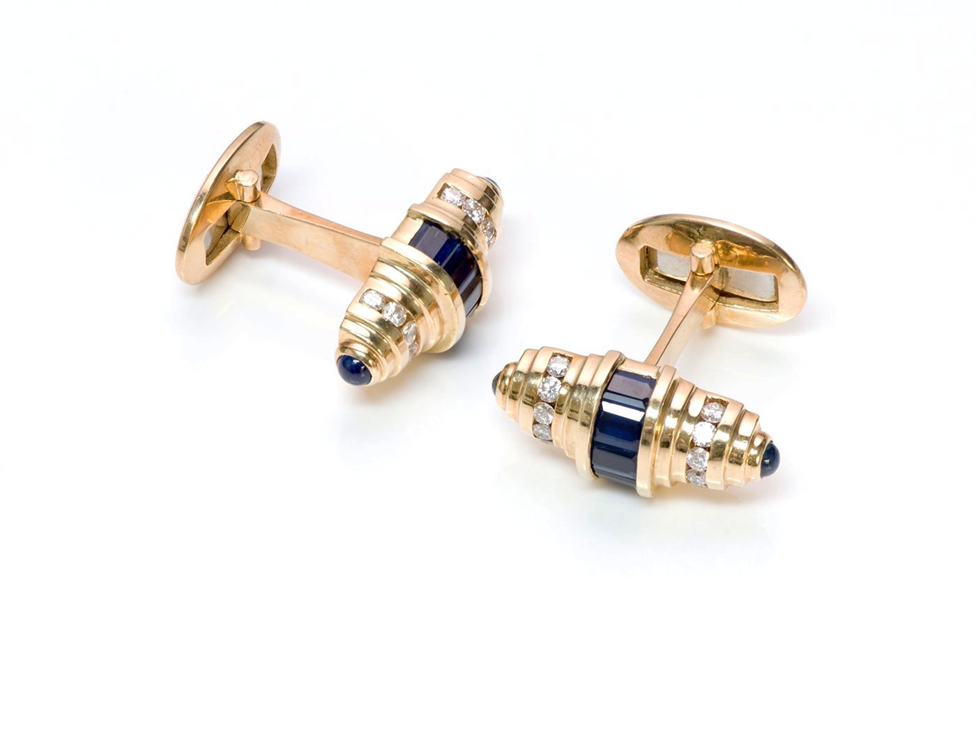 Sapphire Diamond Cufflinks