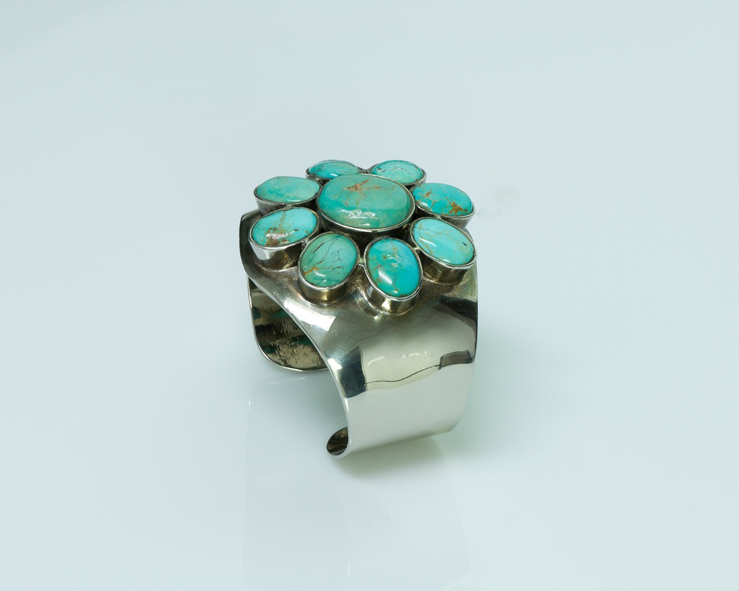 Sterling Silver Turquoise Cuff Bracelet