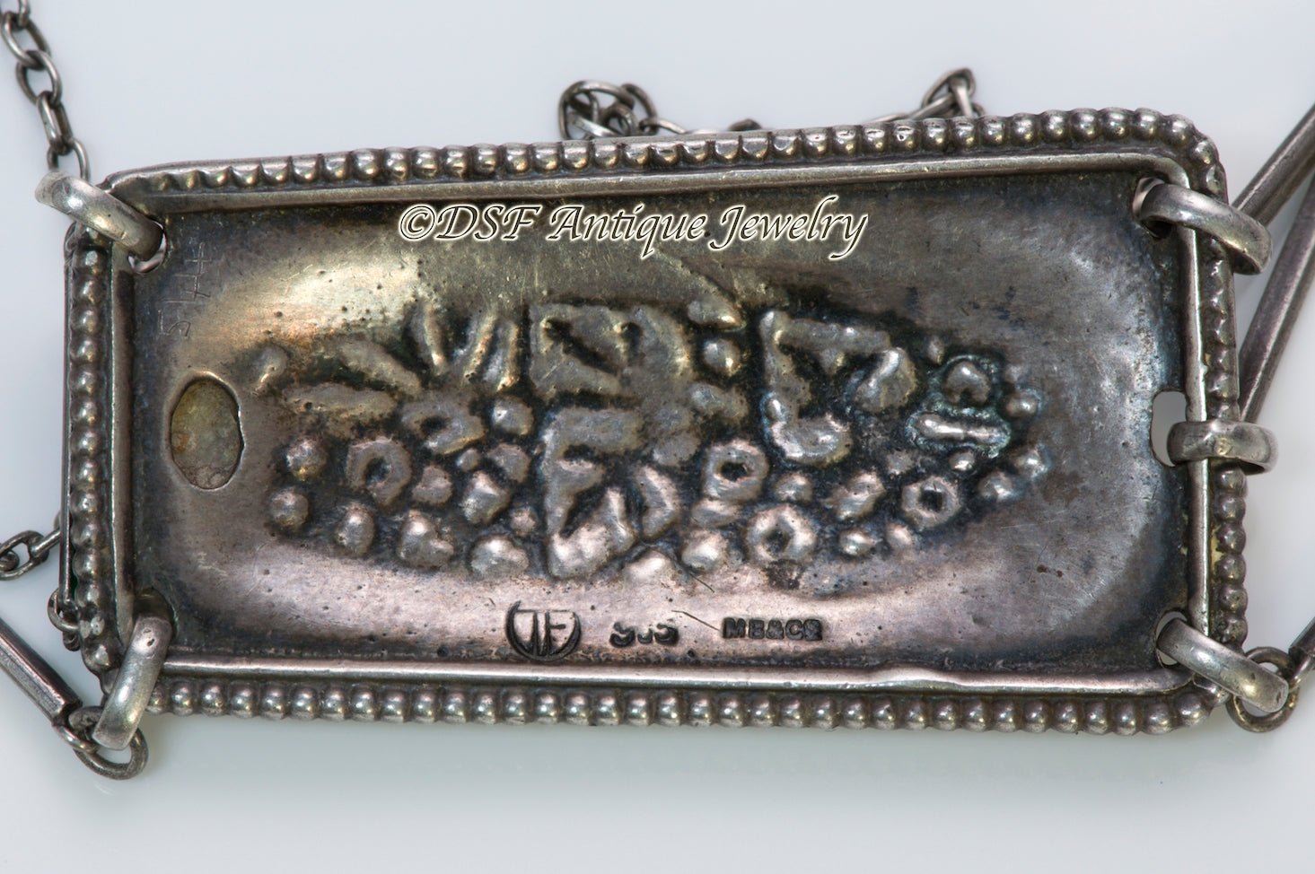 Theodor Fahrner Silver & Enamel Necklace