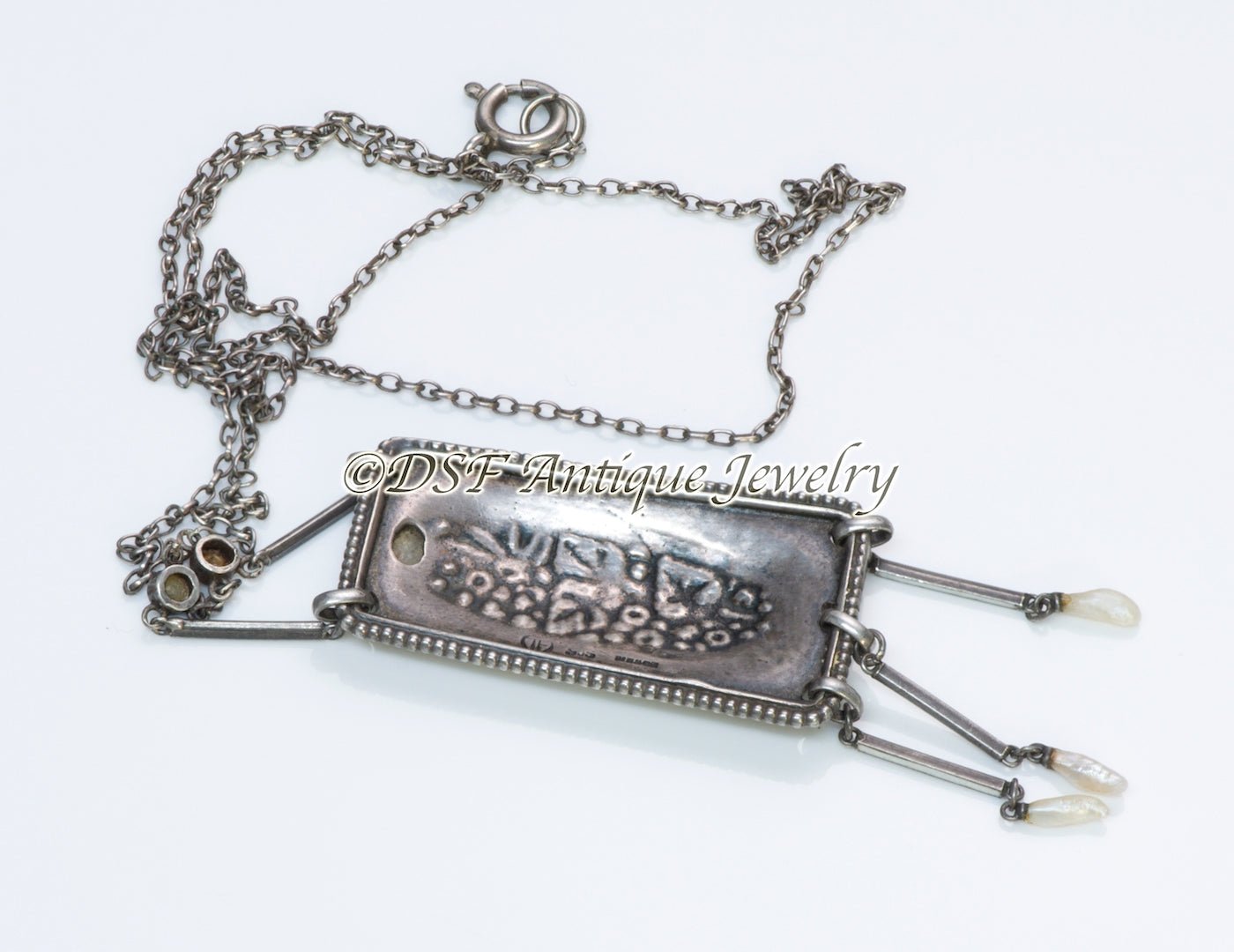 Theodor Fahrner Silver & Enamel Necklace