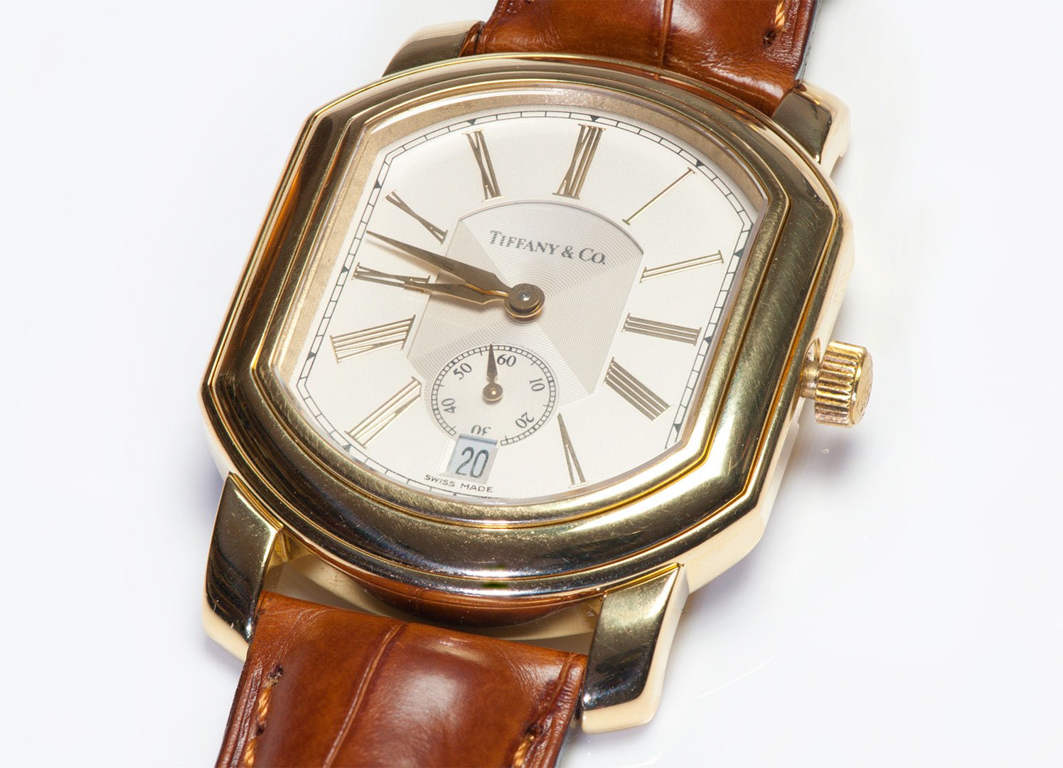 Tiffany & Co. 18K Gold Mark Coupe Men’s Watch
