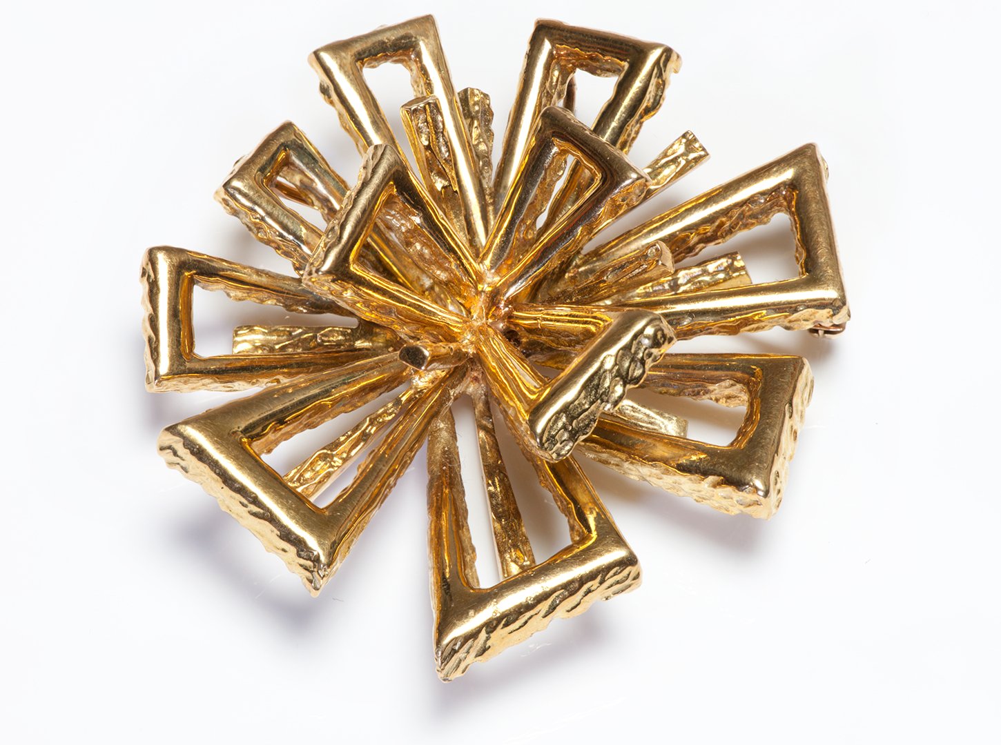 Tiffany & Co. 18K Gold Pendant Brooch