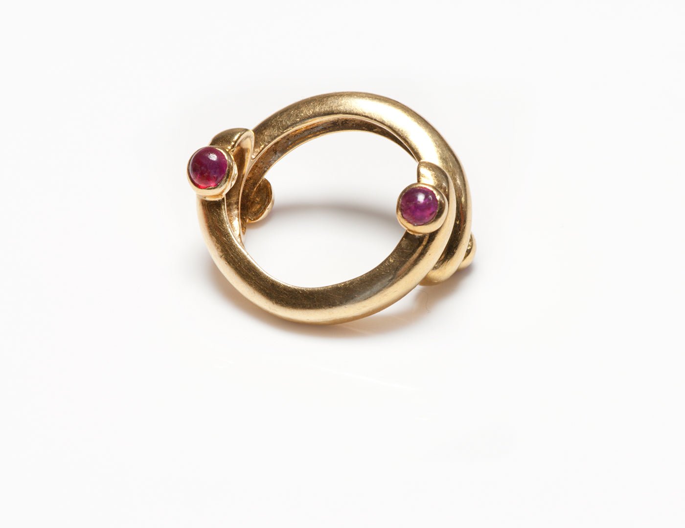 Tiffany & Co. 18K Gold Ruby Ring