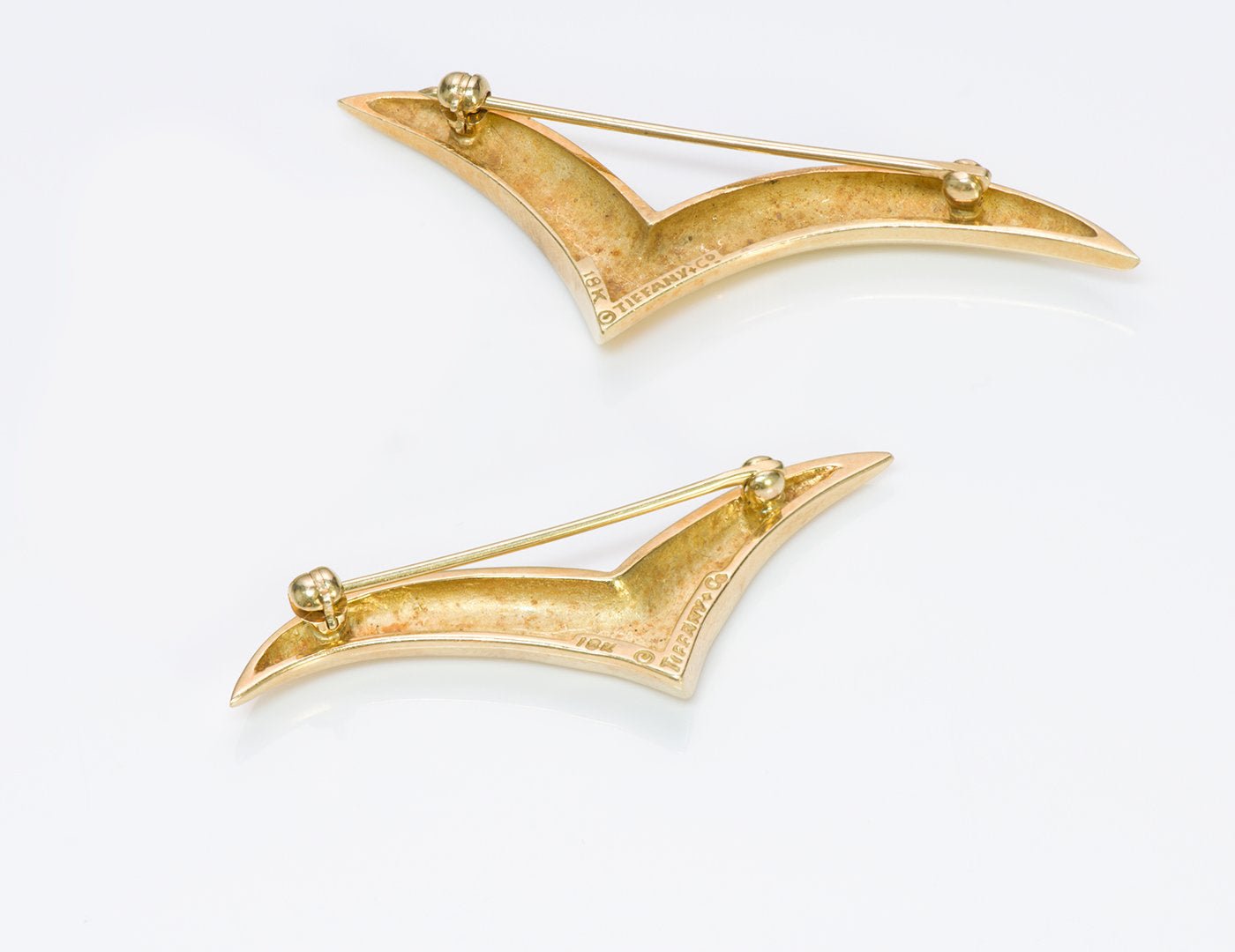 Tiffany & Co. 18K Gold Seagull Brooch Pin
