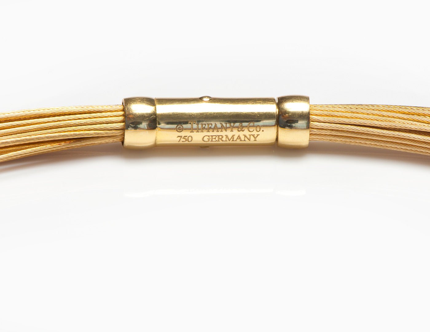 Tiffany & Co. 18K Gold Wire Necklace/Choker