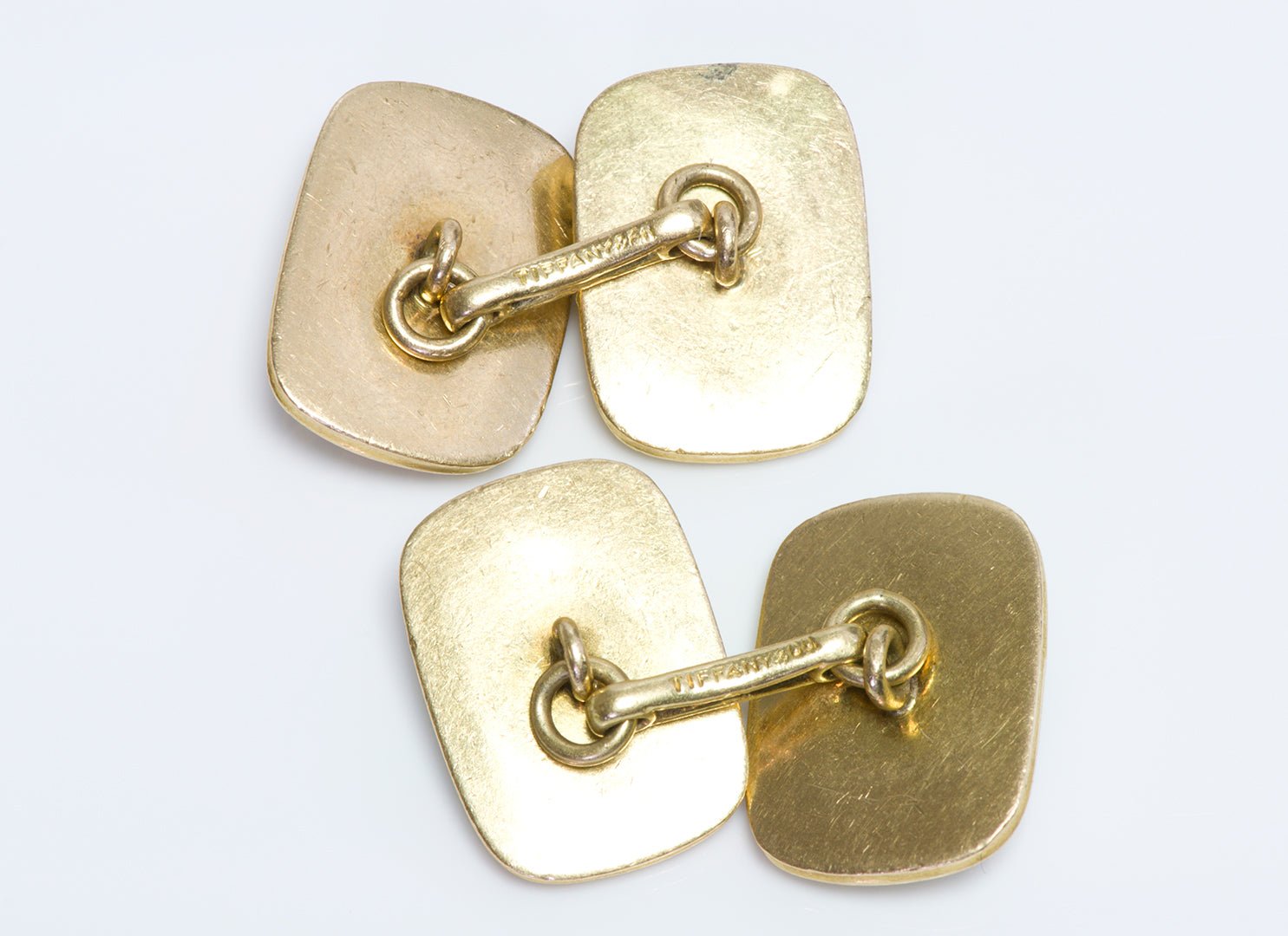 Tiffany & Co. Antique Gold Demantoid Cufflinks