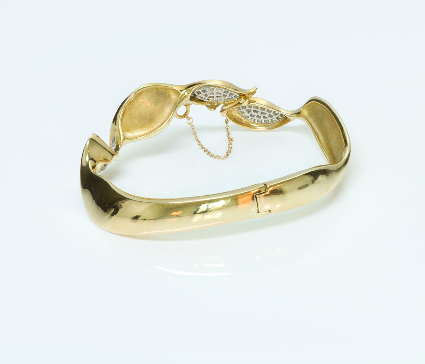 Tiffany & Co. Diamond 18K Gold & Platinum Bracelet