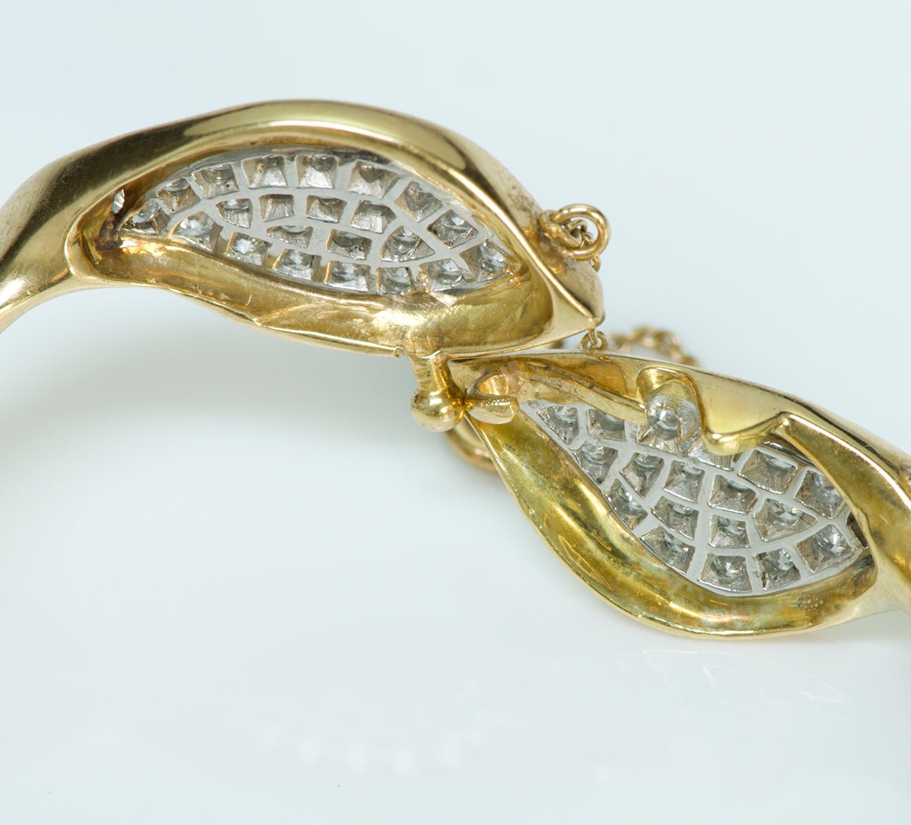 Tiffany & Co. Diamond 18K Gold & Platinum Bracelet