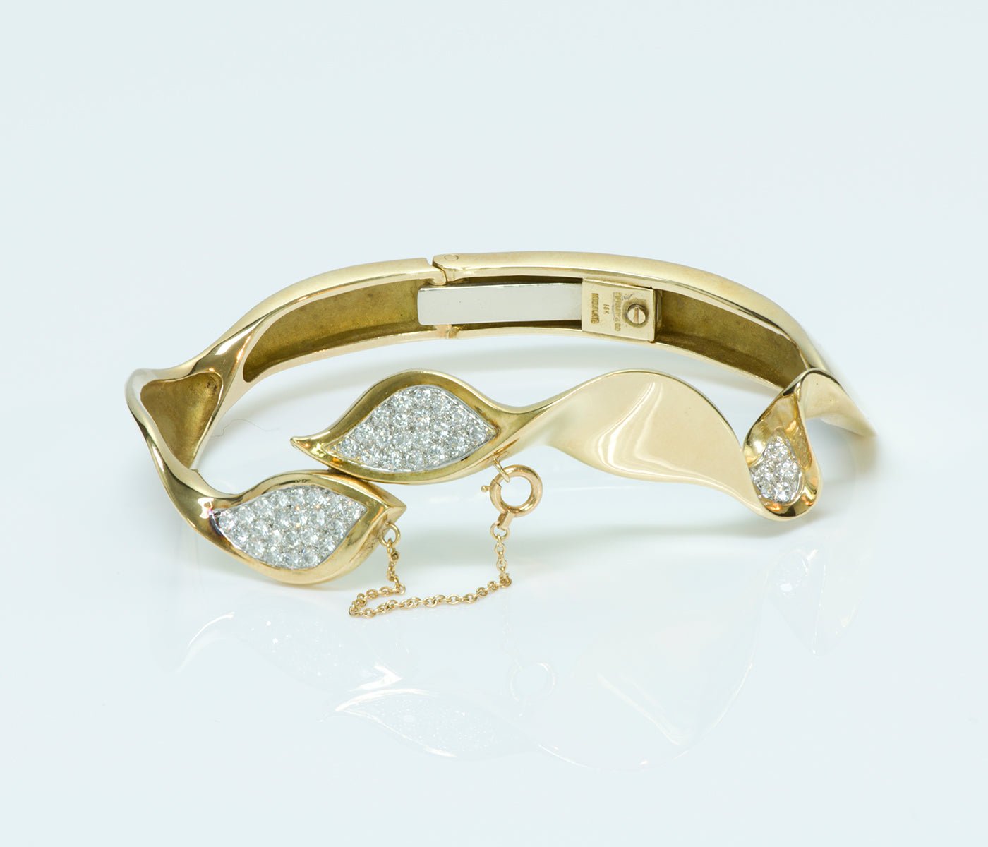 Tiffany & Co. Diamond 18K Gold & Platinum Bracelet
