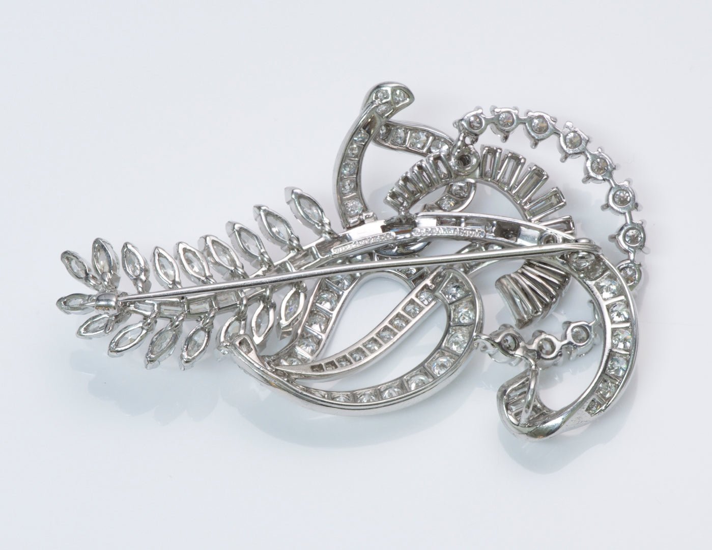 Tiffany & Co. Diamond Palladium Brooch
