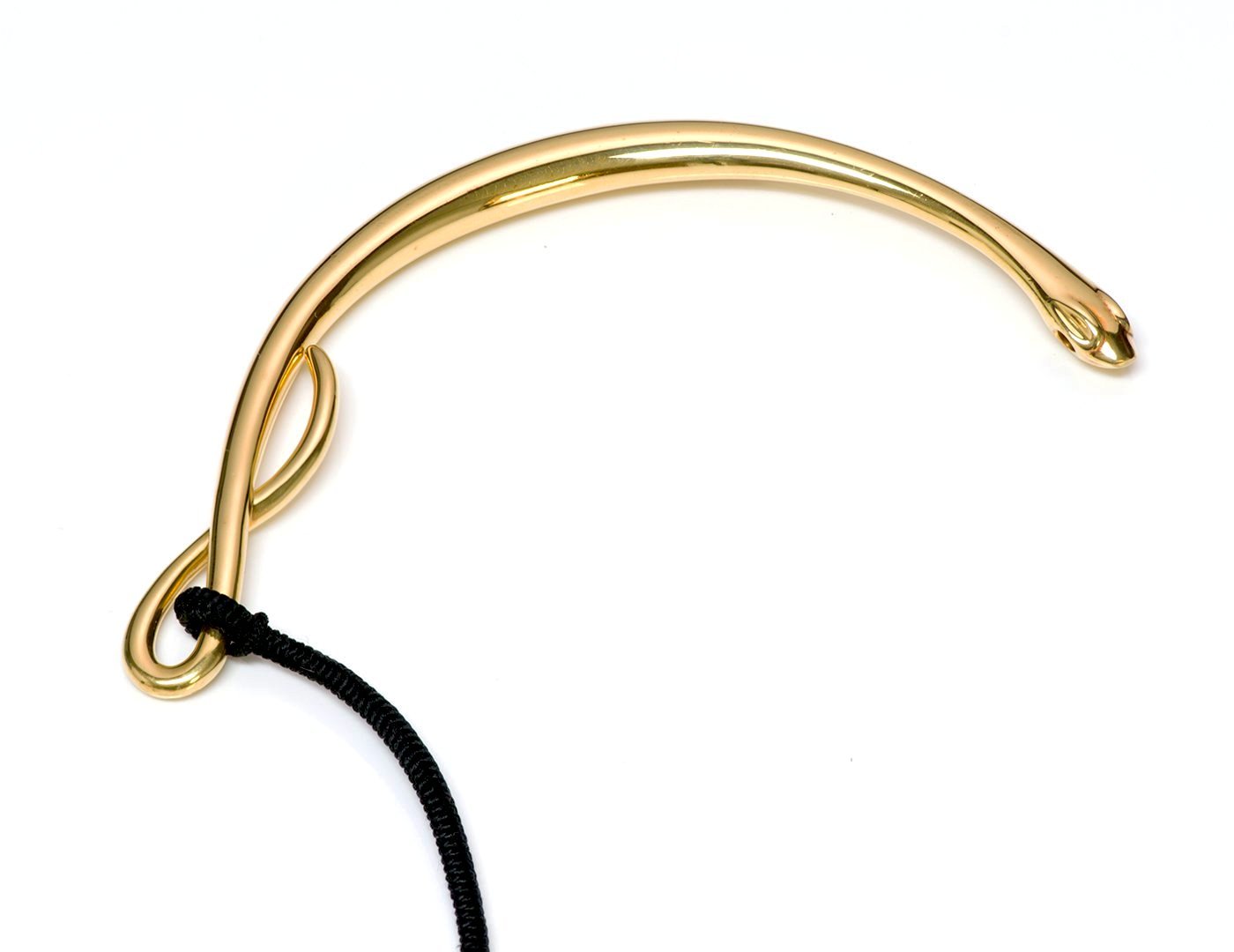 Tiffany & Co. Elsa Peretti 24K Gold Snake Necklace