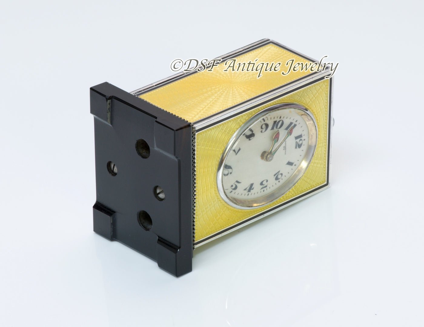 Tiffany & Co. Enamel Repeater Clock