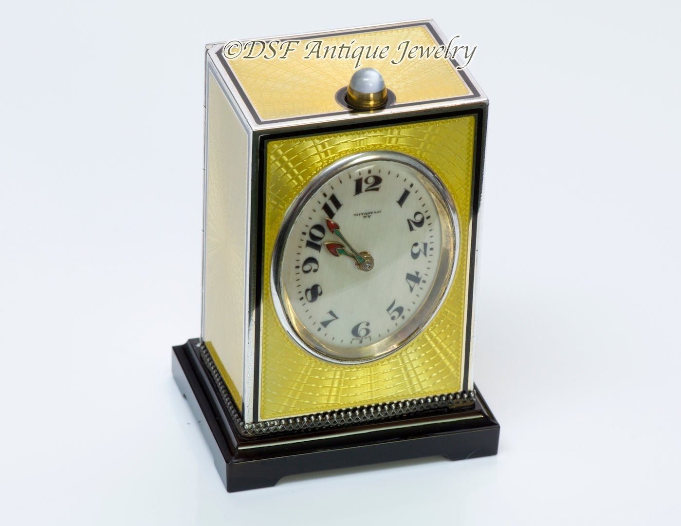 Tiffany & Co. Enamel Repeater Clock
