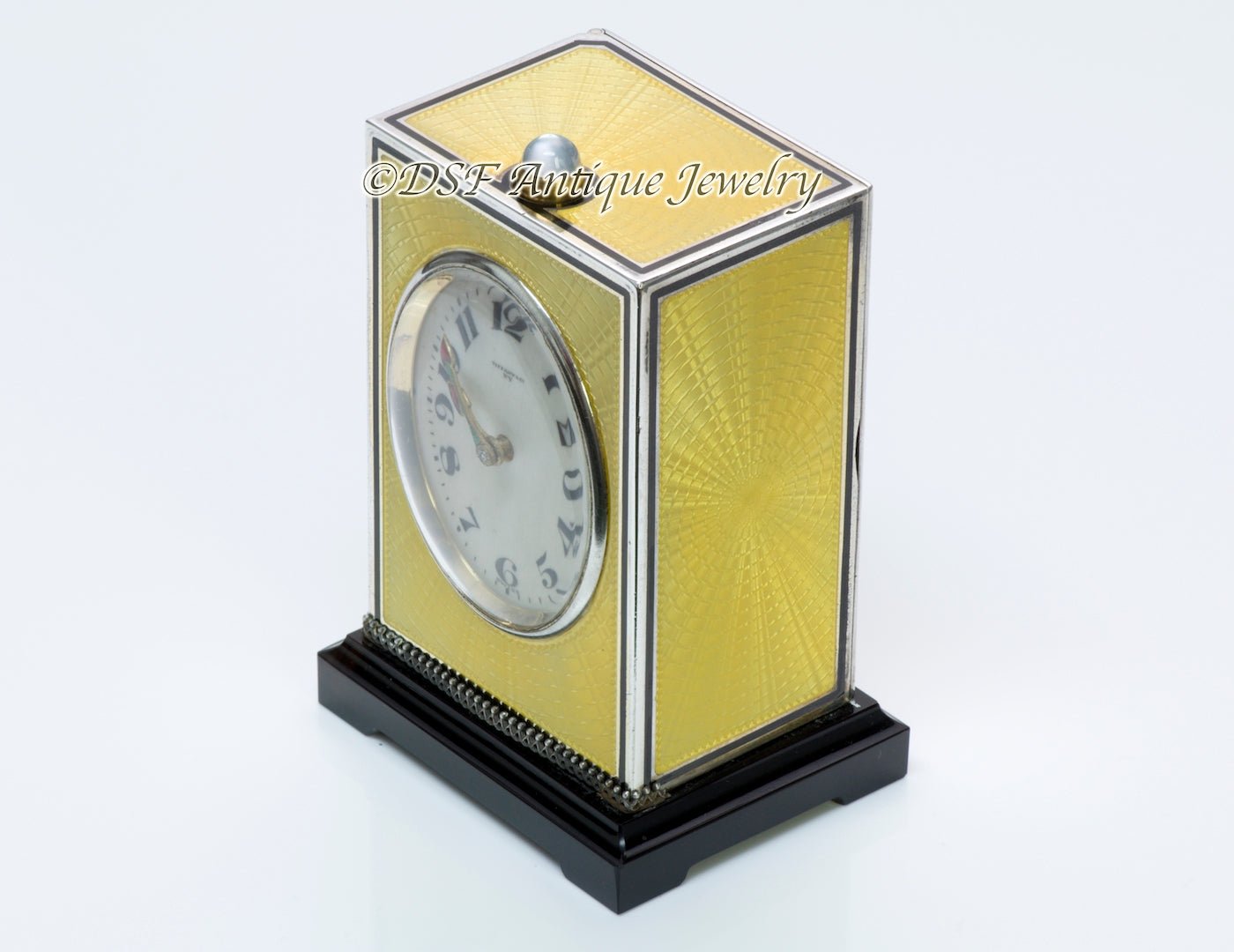 Tiffany & Co. Enamel Repeater Clock