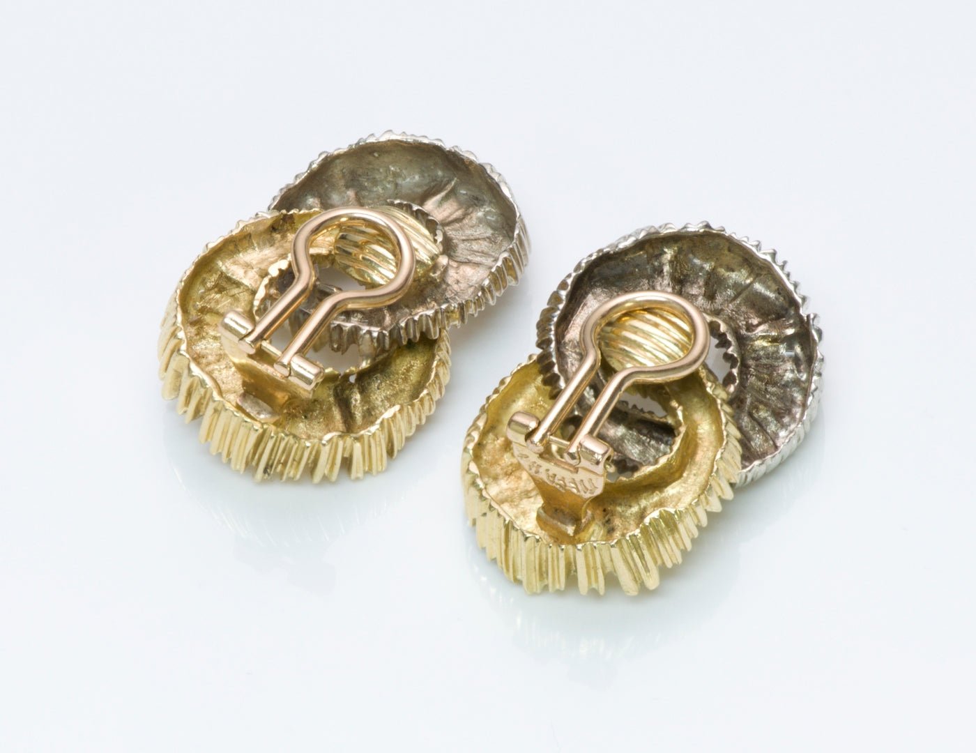 Tiffany & Co. Fluted Gold Earrings