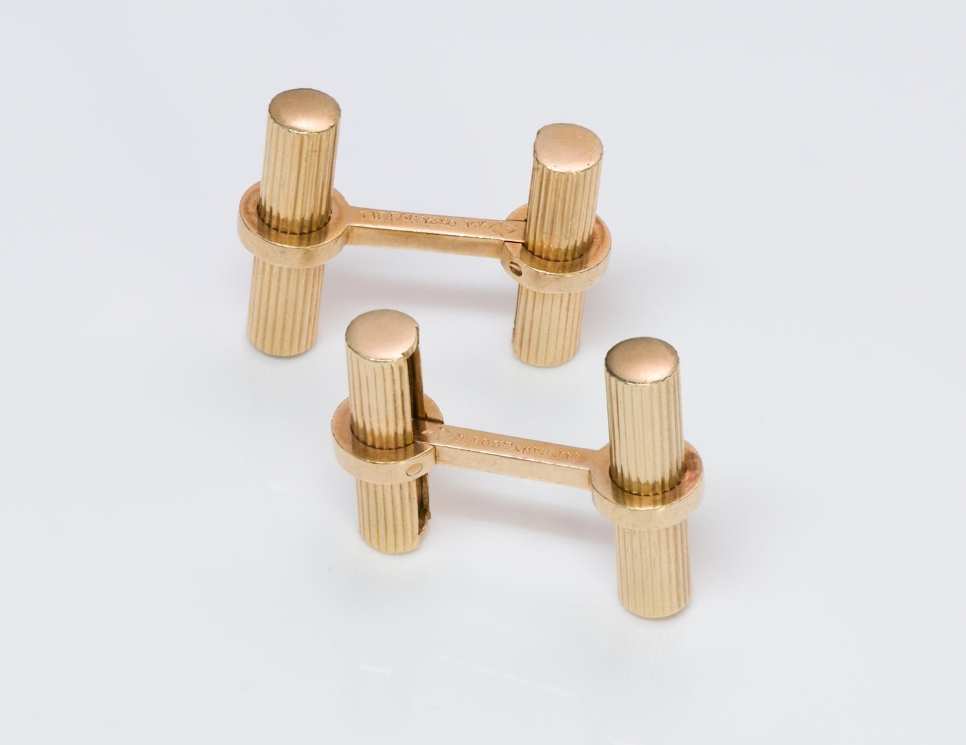 Tiffany & Co. Gold Bar Cufflinks